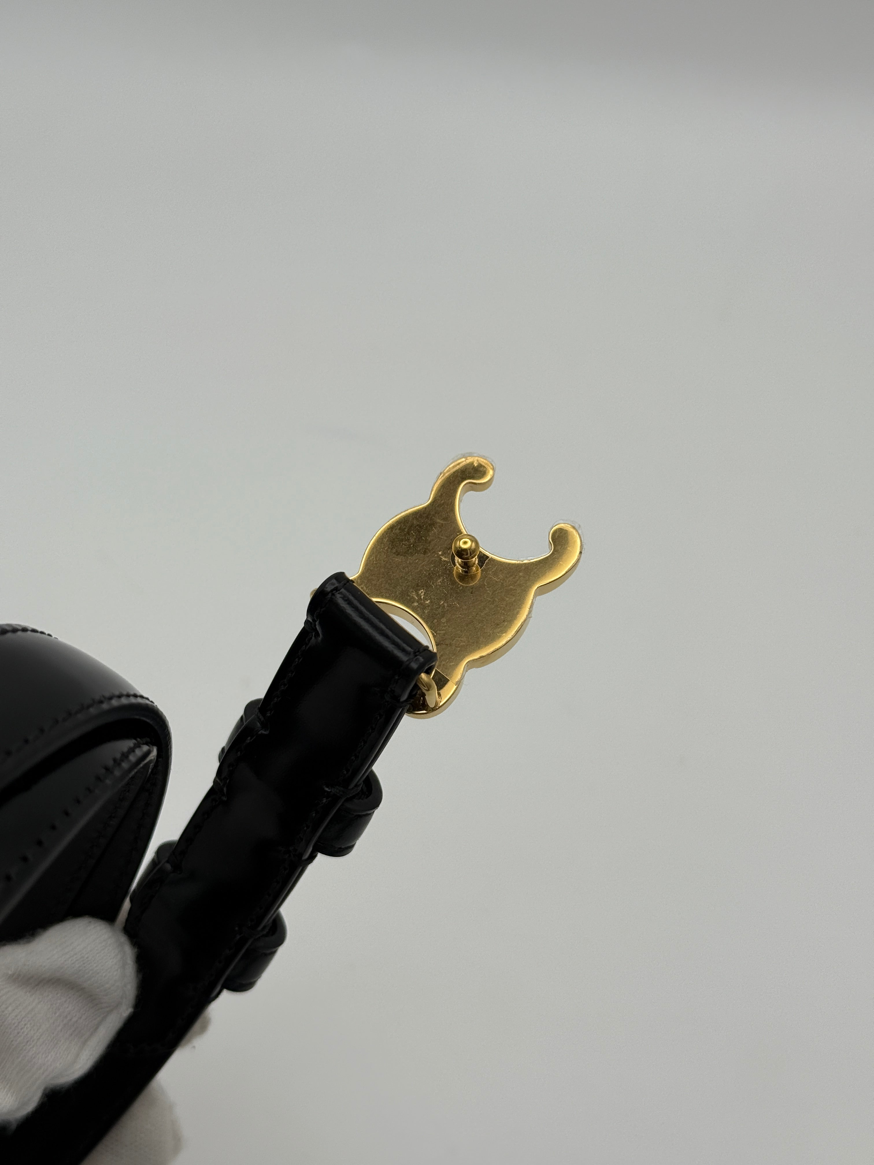 Celine Small Triomphe Belt (Size 75)