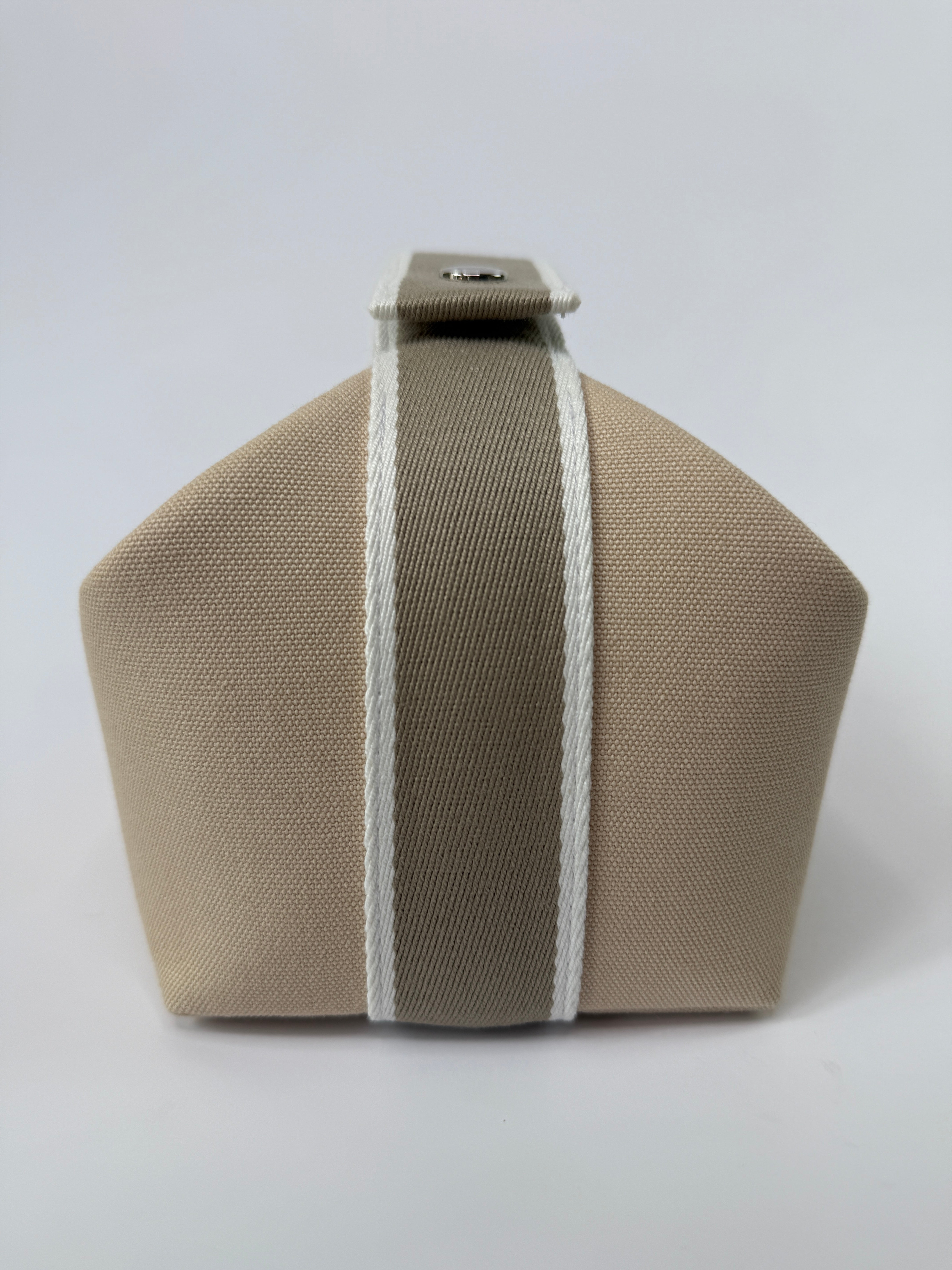 Authentic pre-loved Hermès Bride A Brac PM In Craie