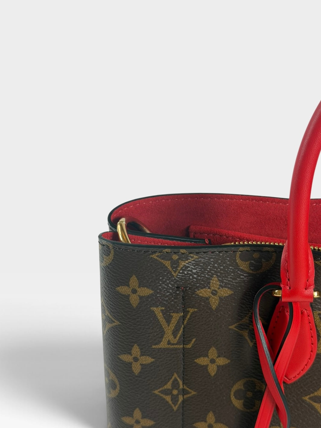 Louis Vuitton Flower Tote In Monogram Canvas With Gold Hardware