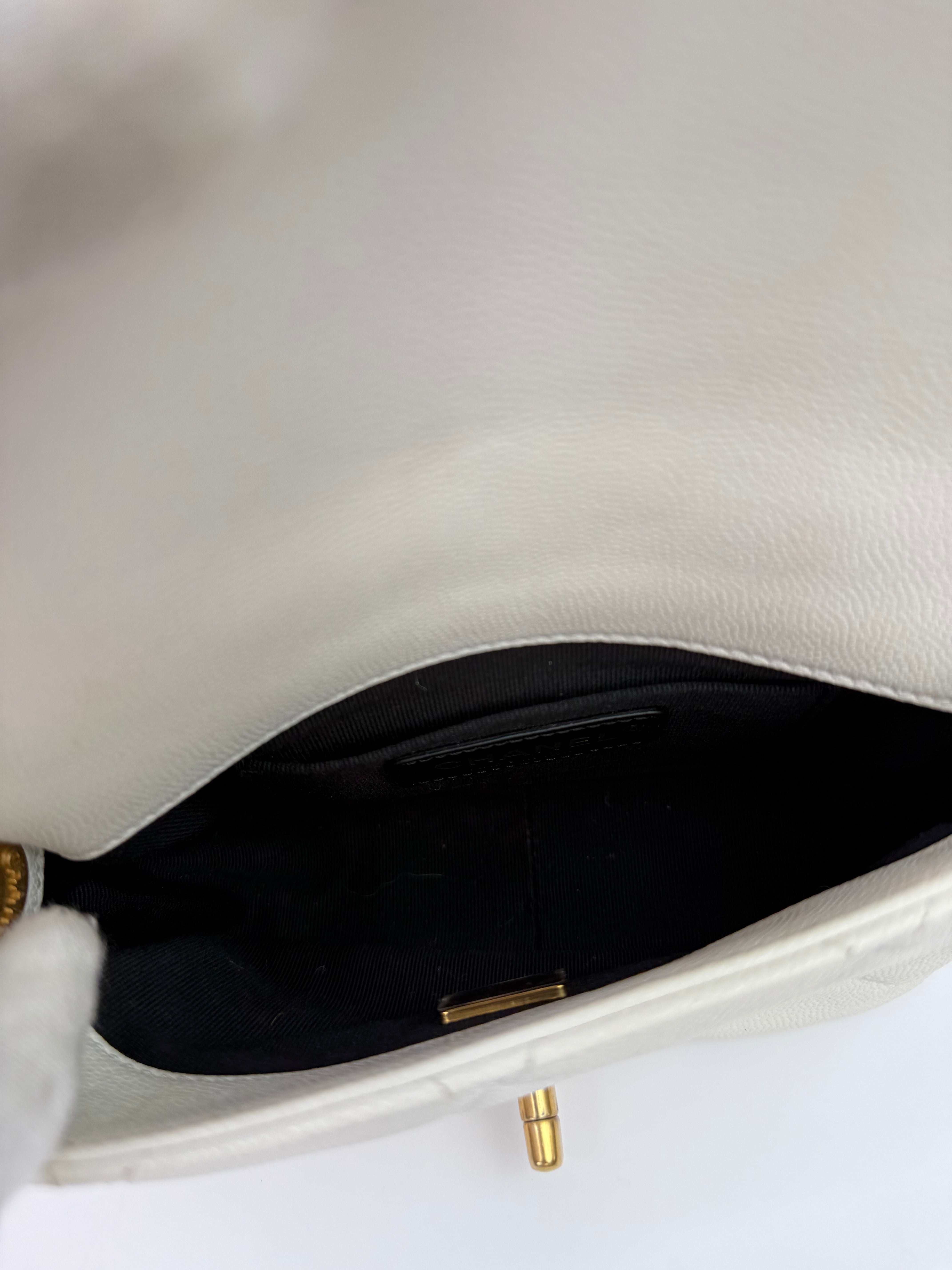 Chanel Seasonal Mini Flap Bag Medallion GHW