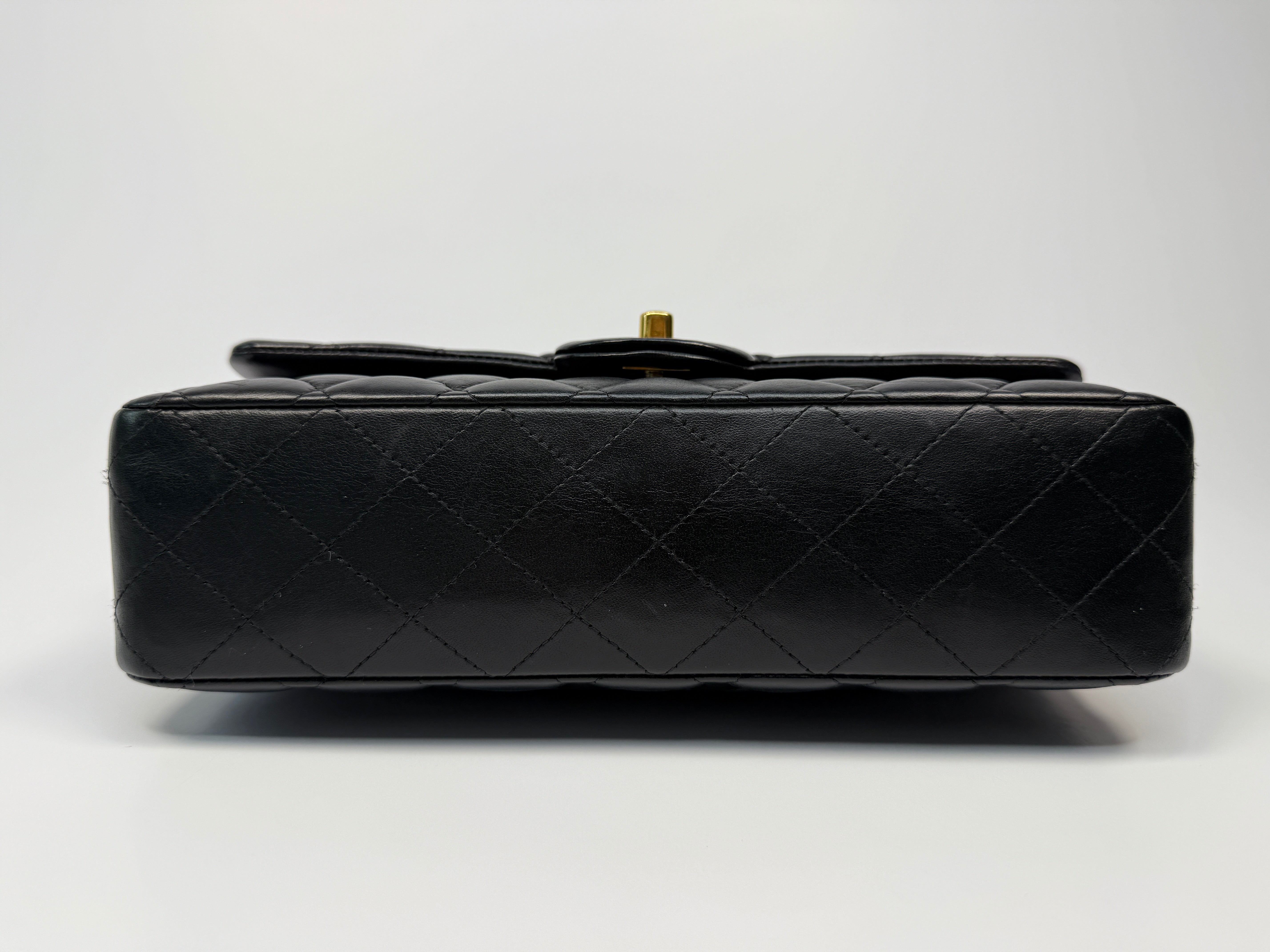 Chanel Medium Classic Double Flap Black Lambskin With Gold Hardware
Pre Loved & Authentic