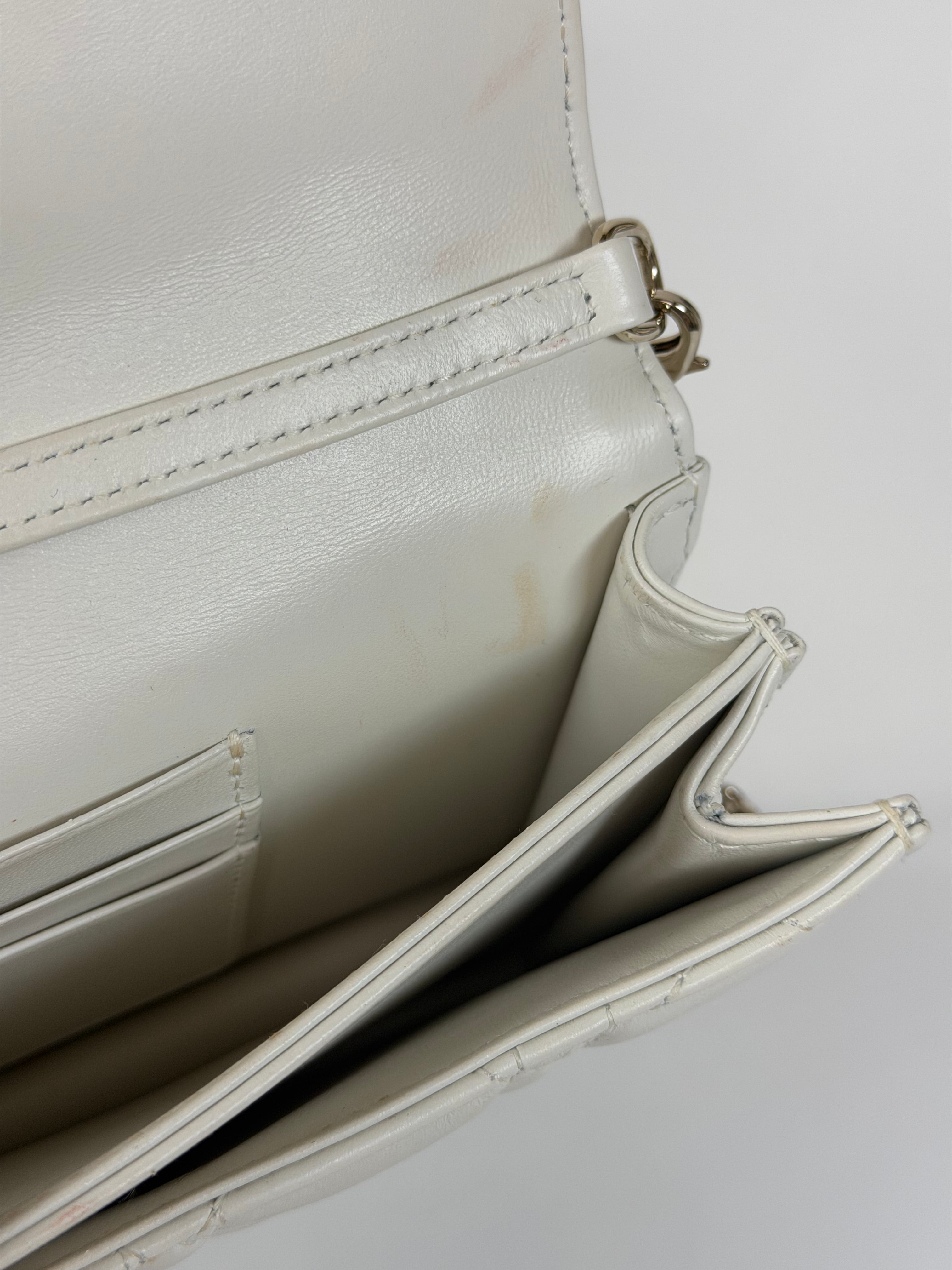 Christian Dior My Dior Top Handle In Latte Cannage Lambskin With Pale Gold Hardware 100% authentic and preloved in excellent condition