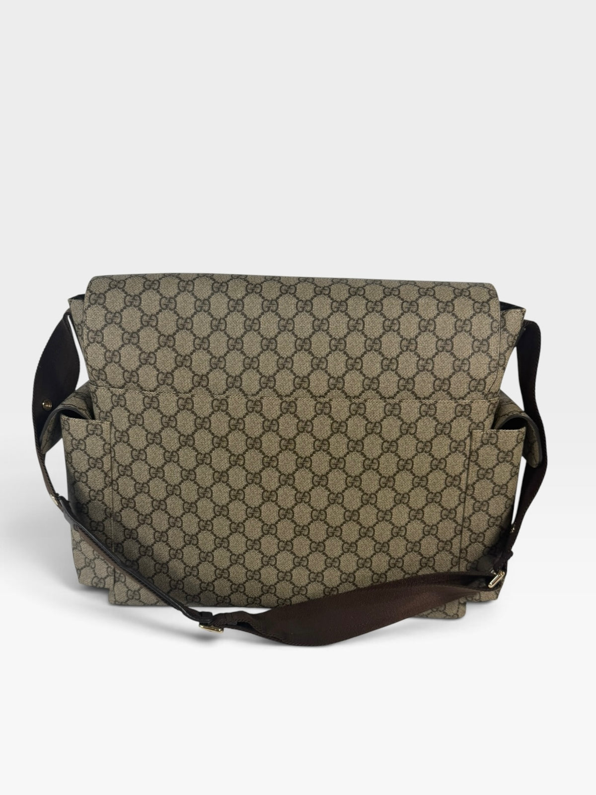 Gucci GG Supreme Baby Changing Bag 100% authentic and preloved in excellent condition