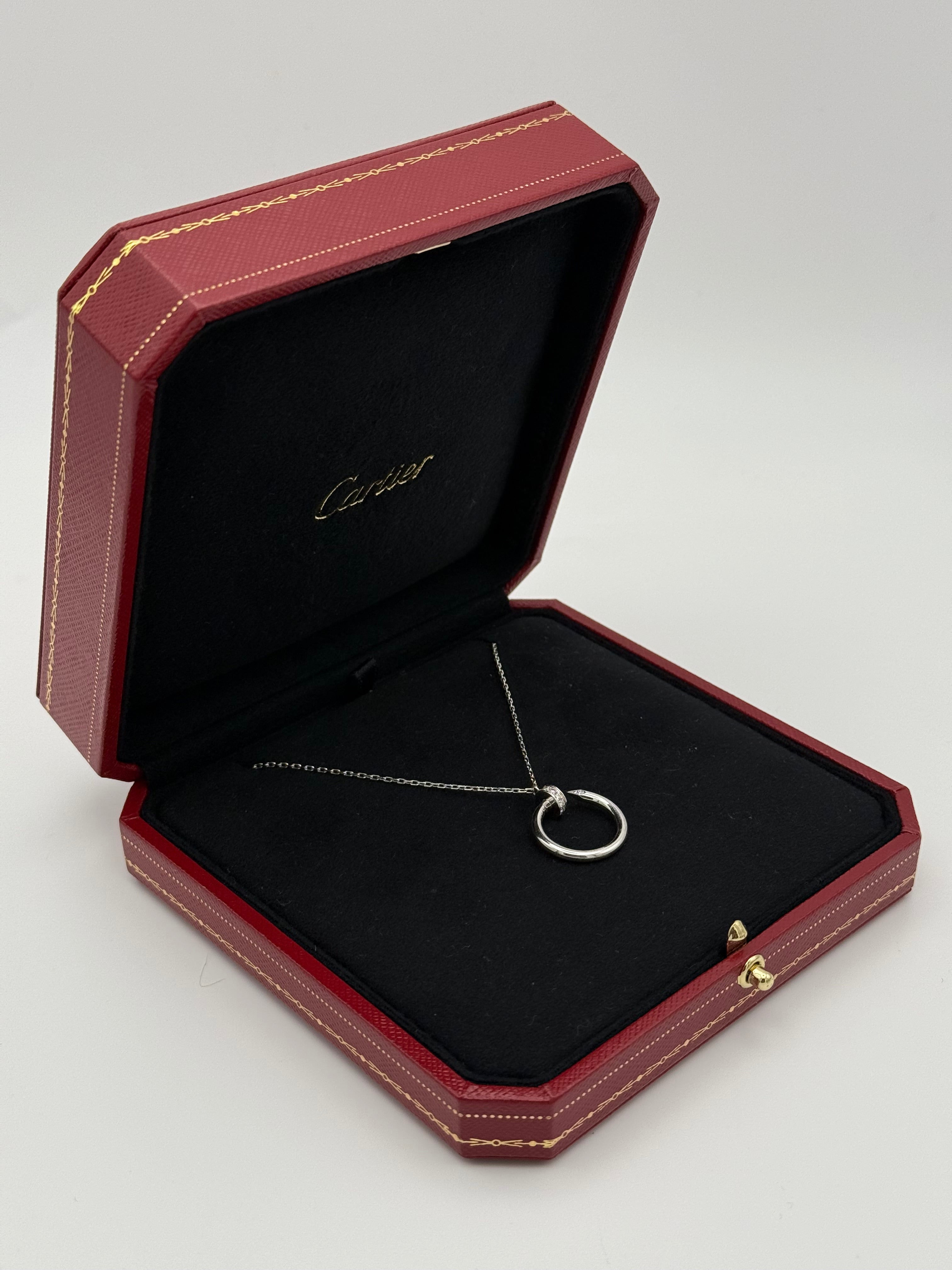 Cartier Juste Un Clou Pendant Diamonds White Gold