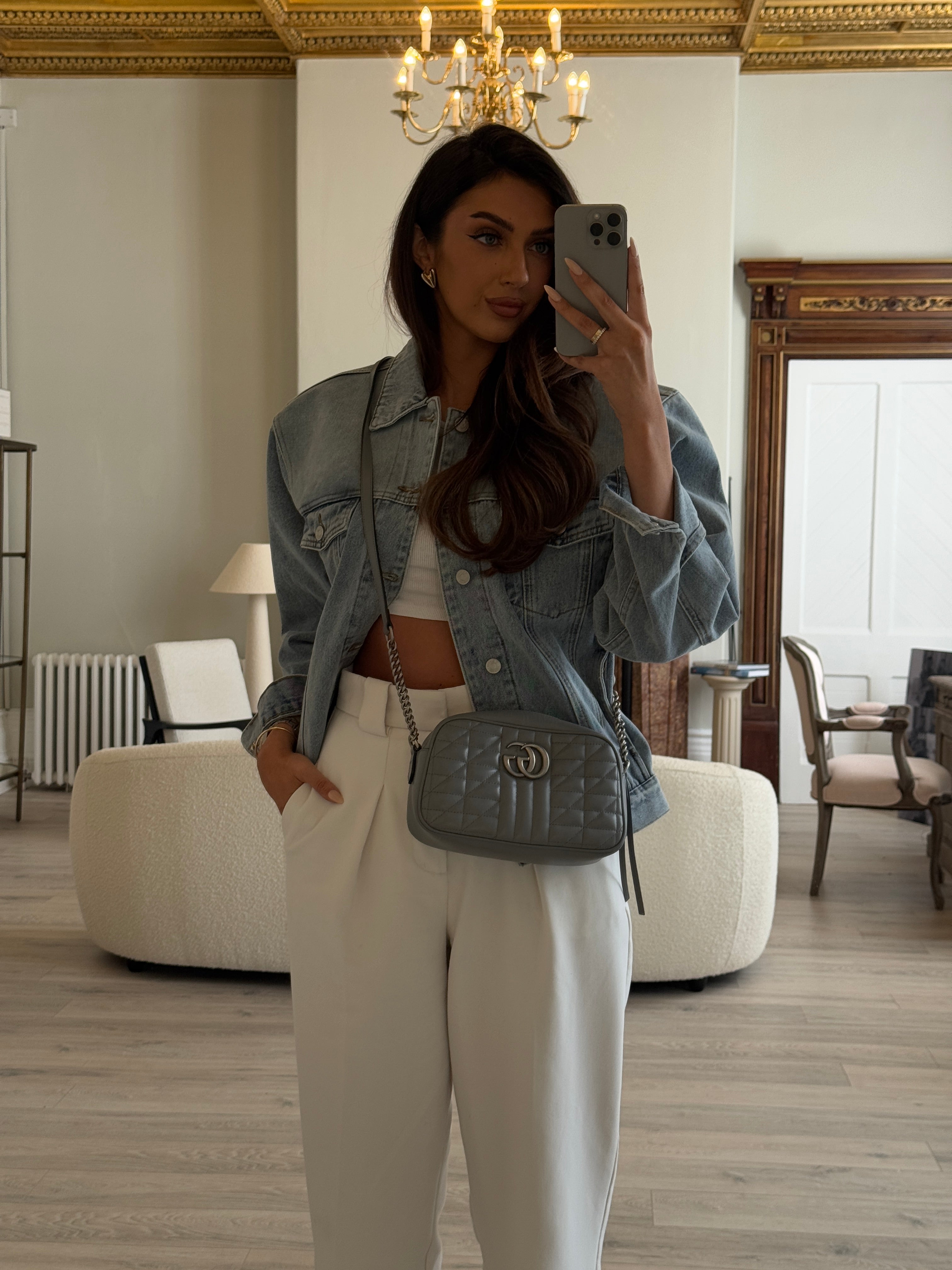 Gucci GG Marmont Matelasse Camera Bag