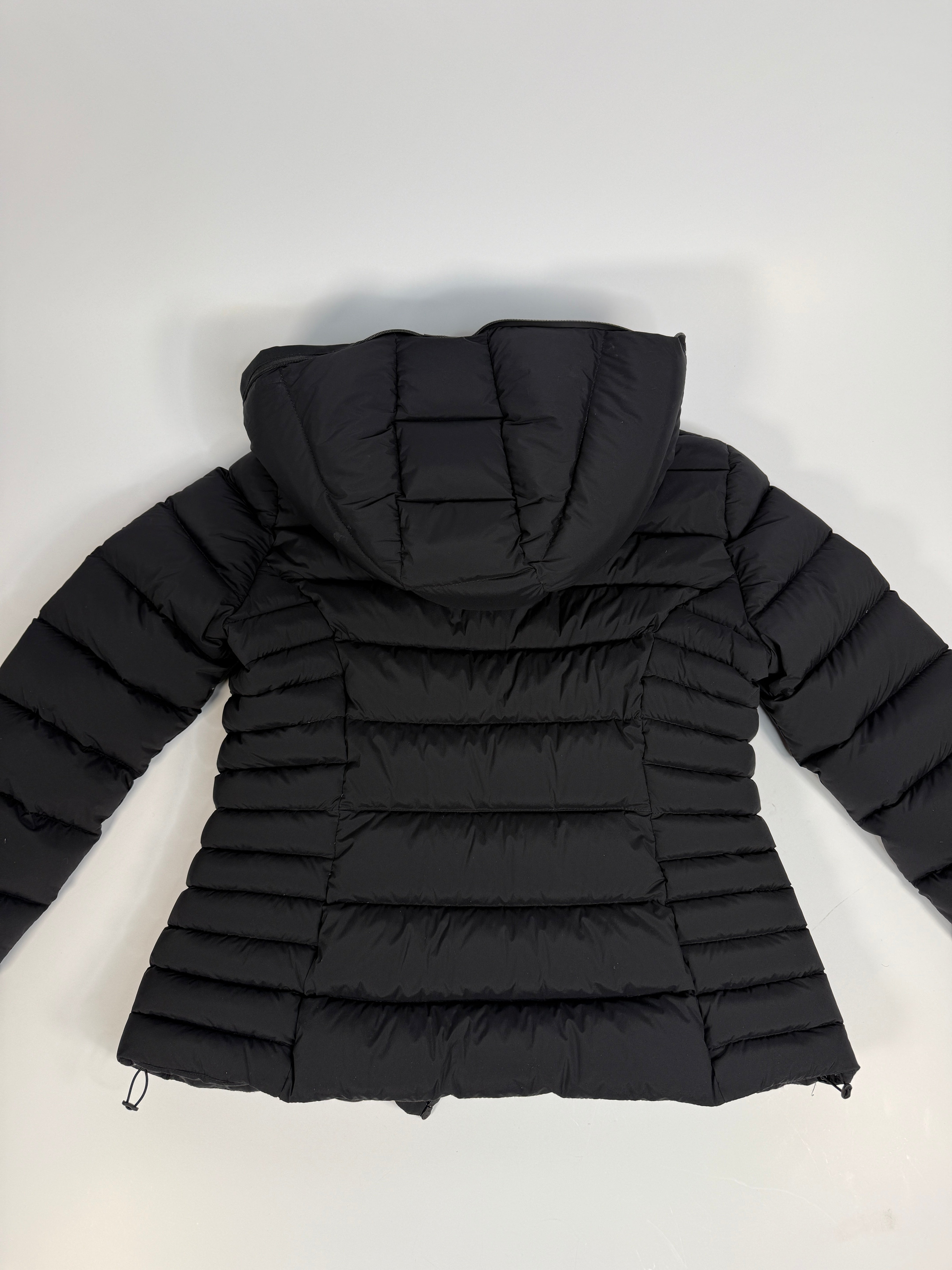 Moncler Herbe Hooded Quilted Shell Down Jacket (TG2/UK10)