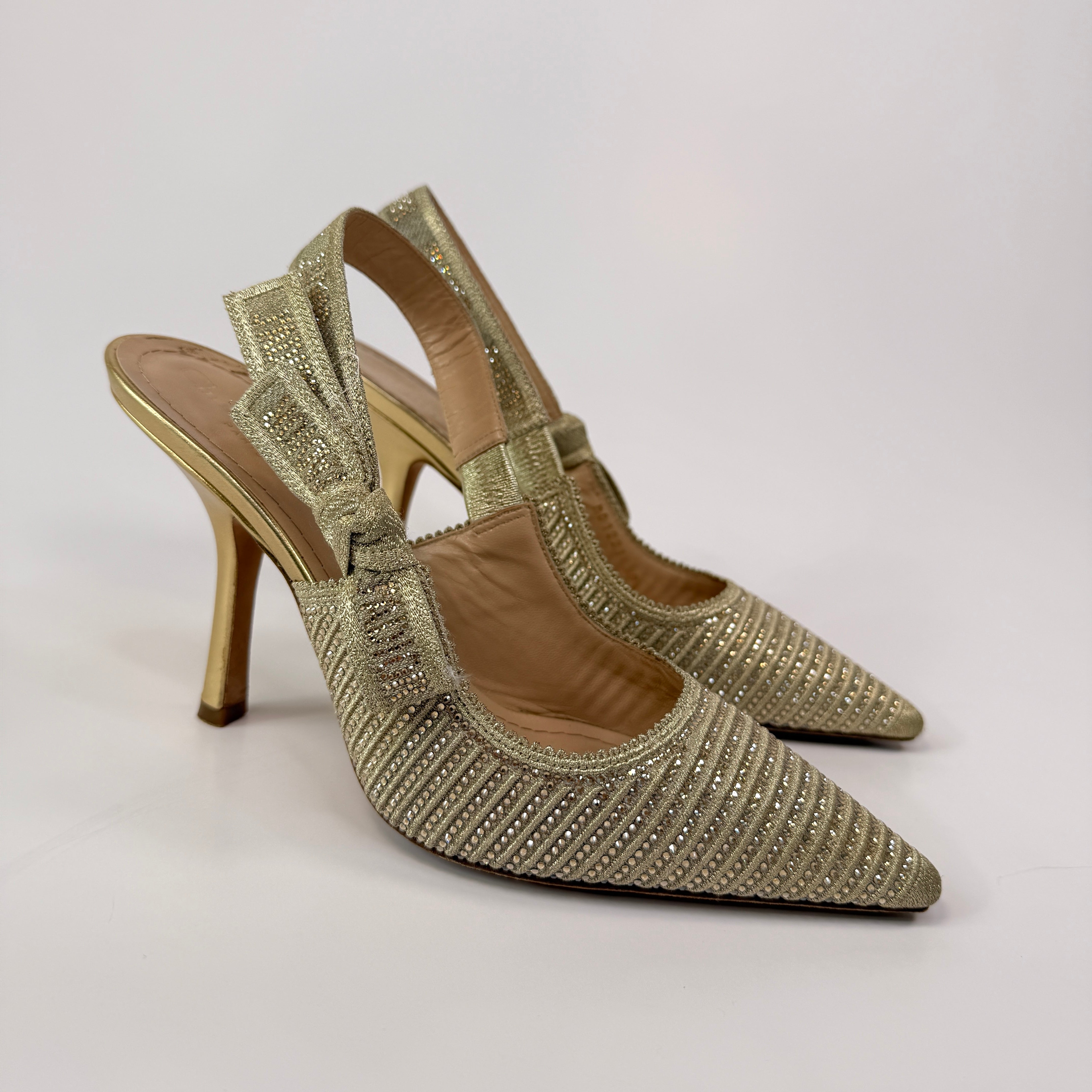 Christian Dior J'Adior Slingback Pumps (Size 38.5/UK5.5)