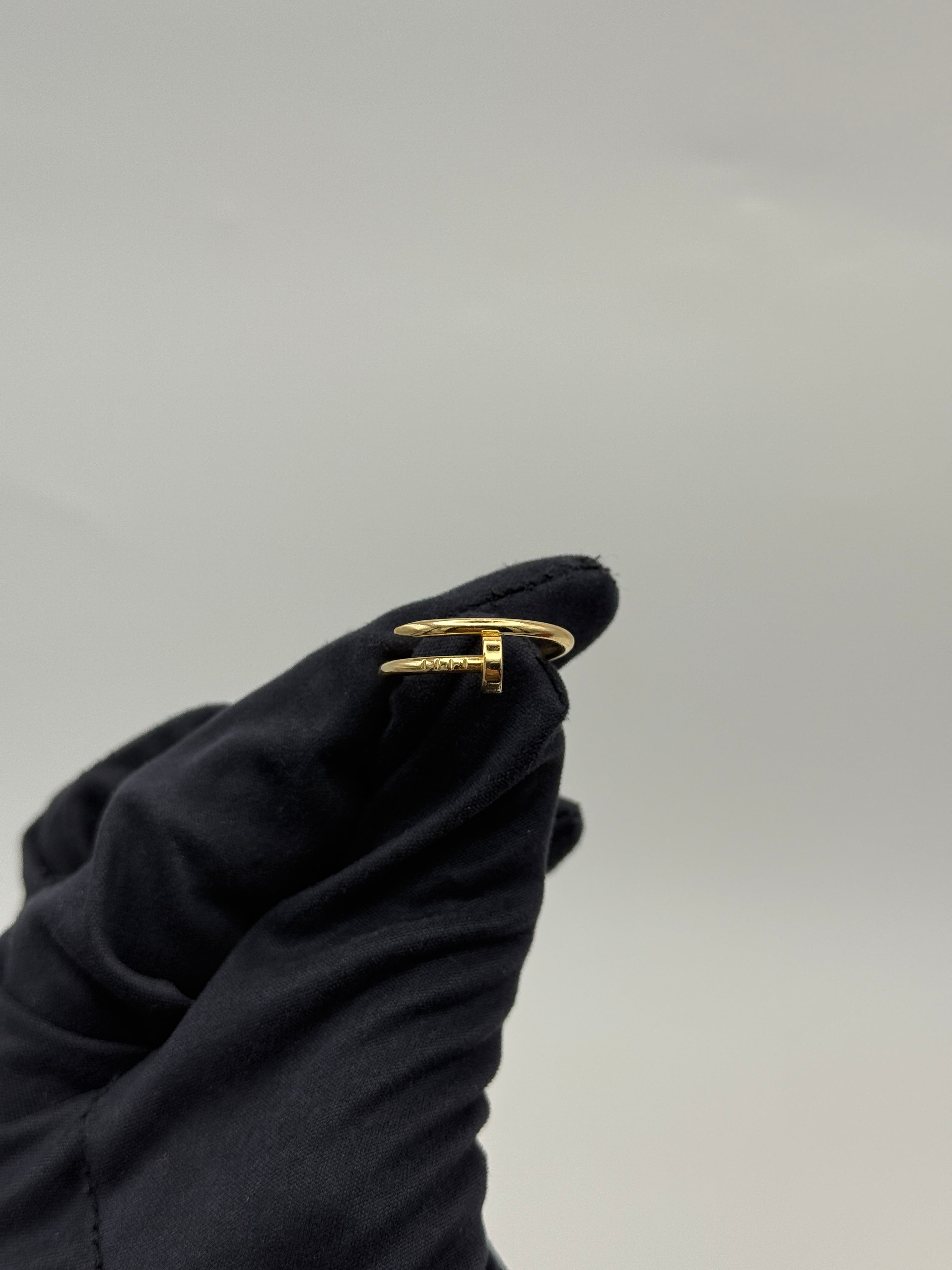 Cartier Yellow Gold Juste un Clou Ring (Size 53)