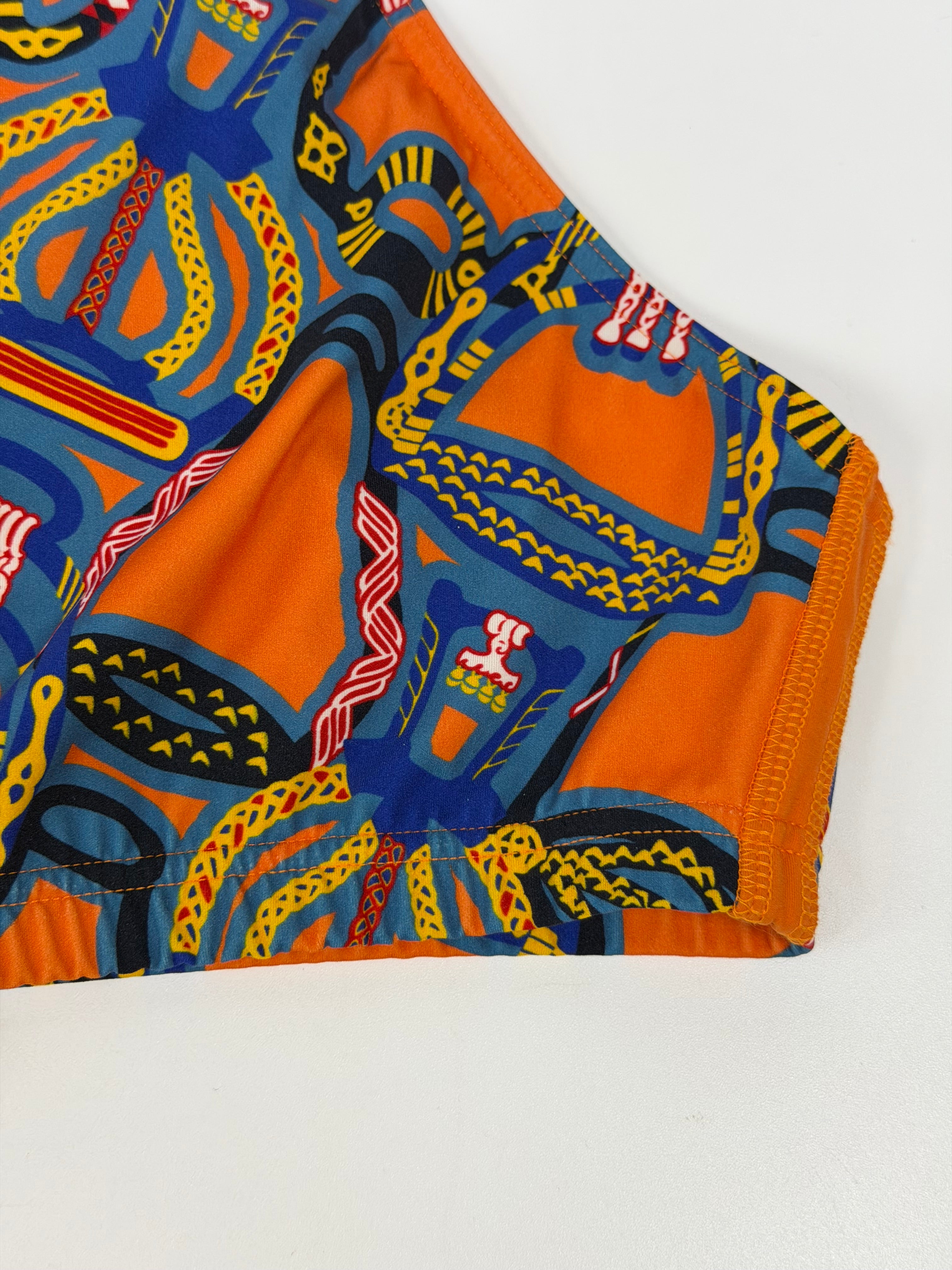 Hermès Printed Bikini Top (Size UK8 ). Authentic and preloved in excellent condition. 100% guarantee