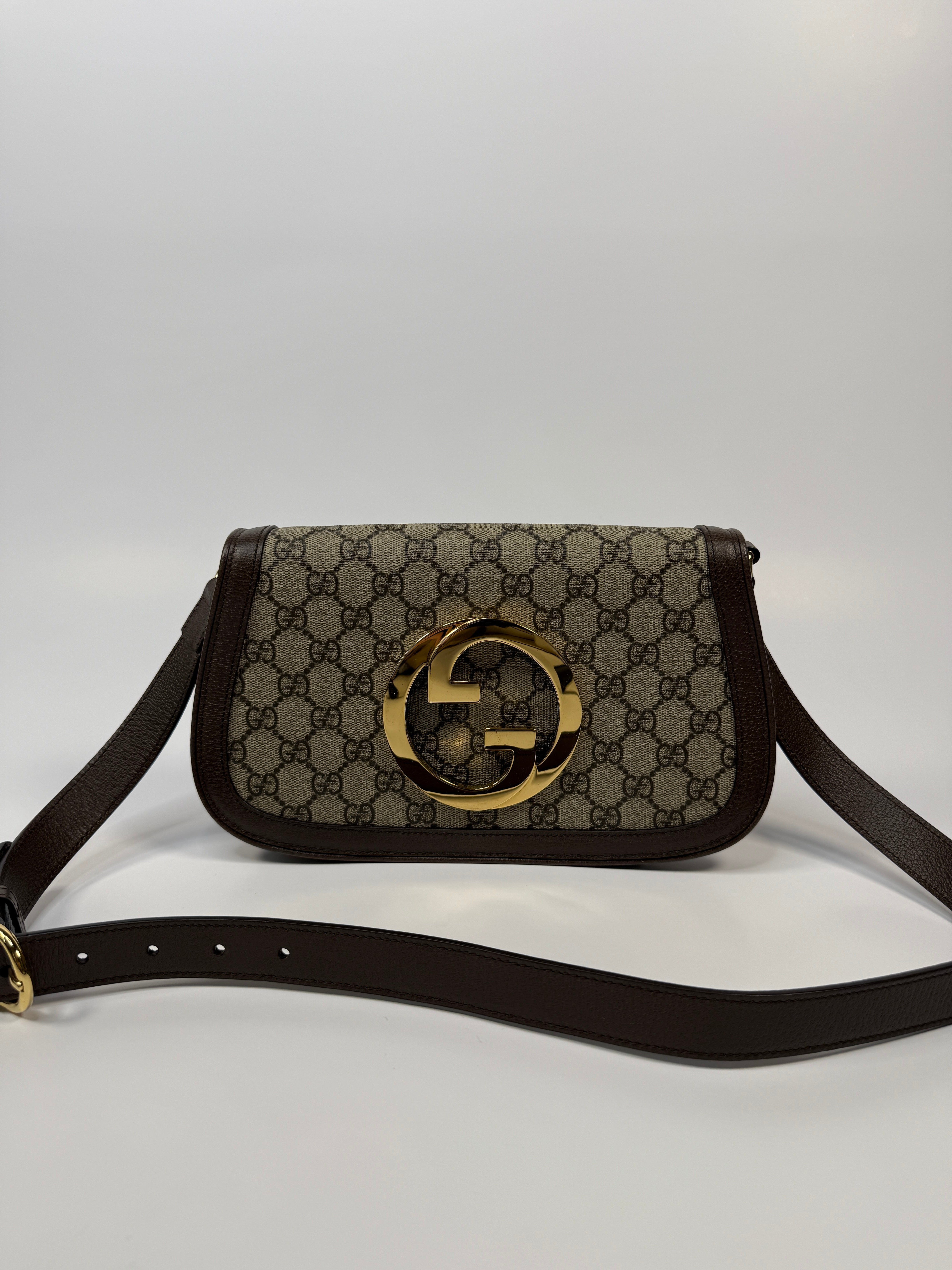 Gucci GG Supreme Blondie Shoulder Bag