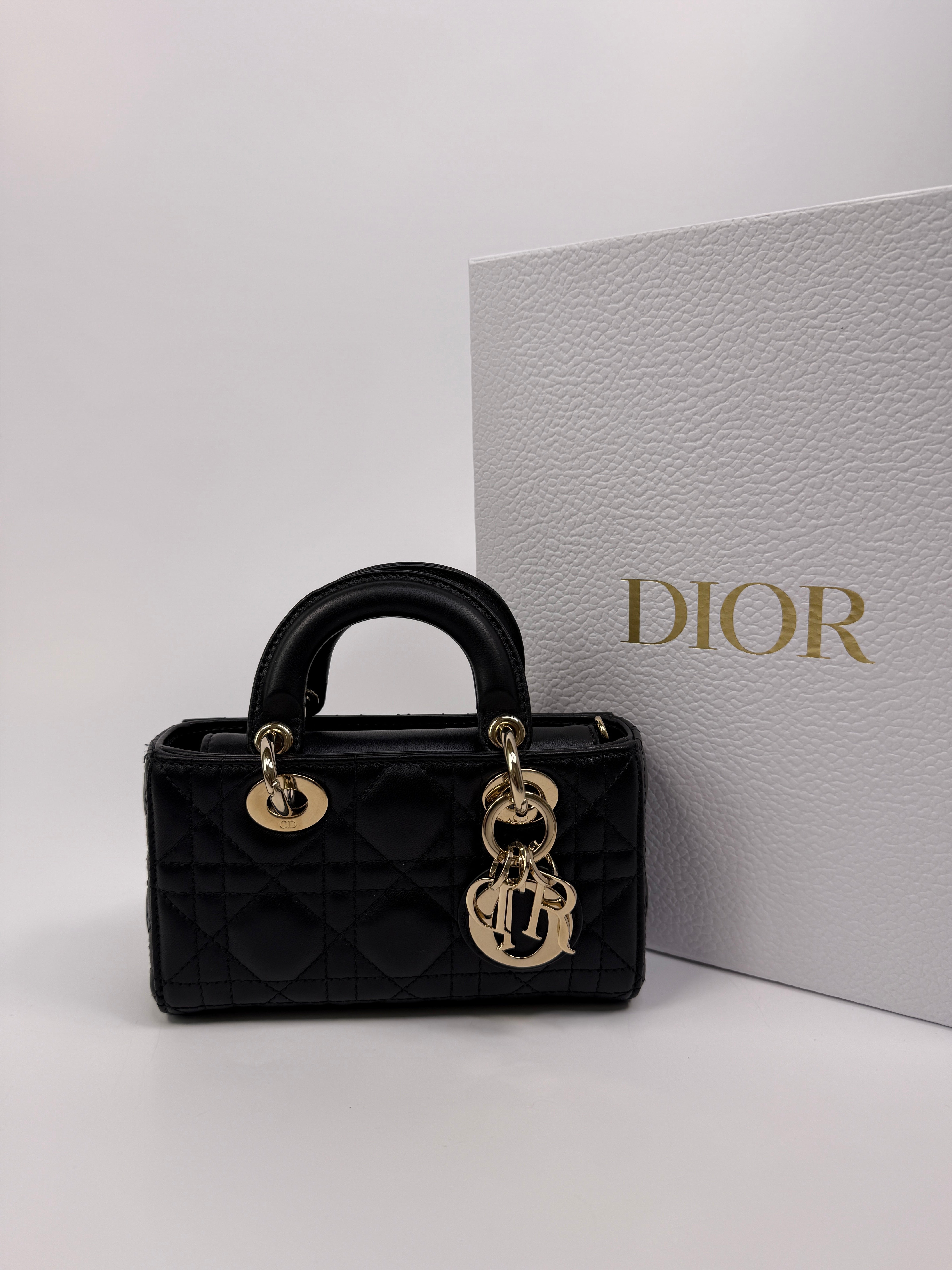 Christian Dior Mini D-Joy Lady Dior Bag