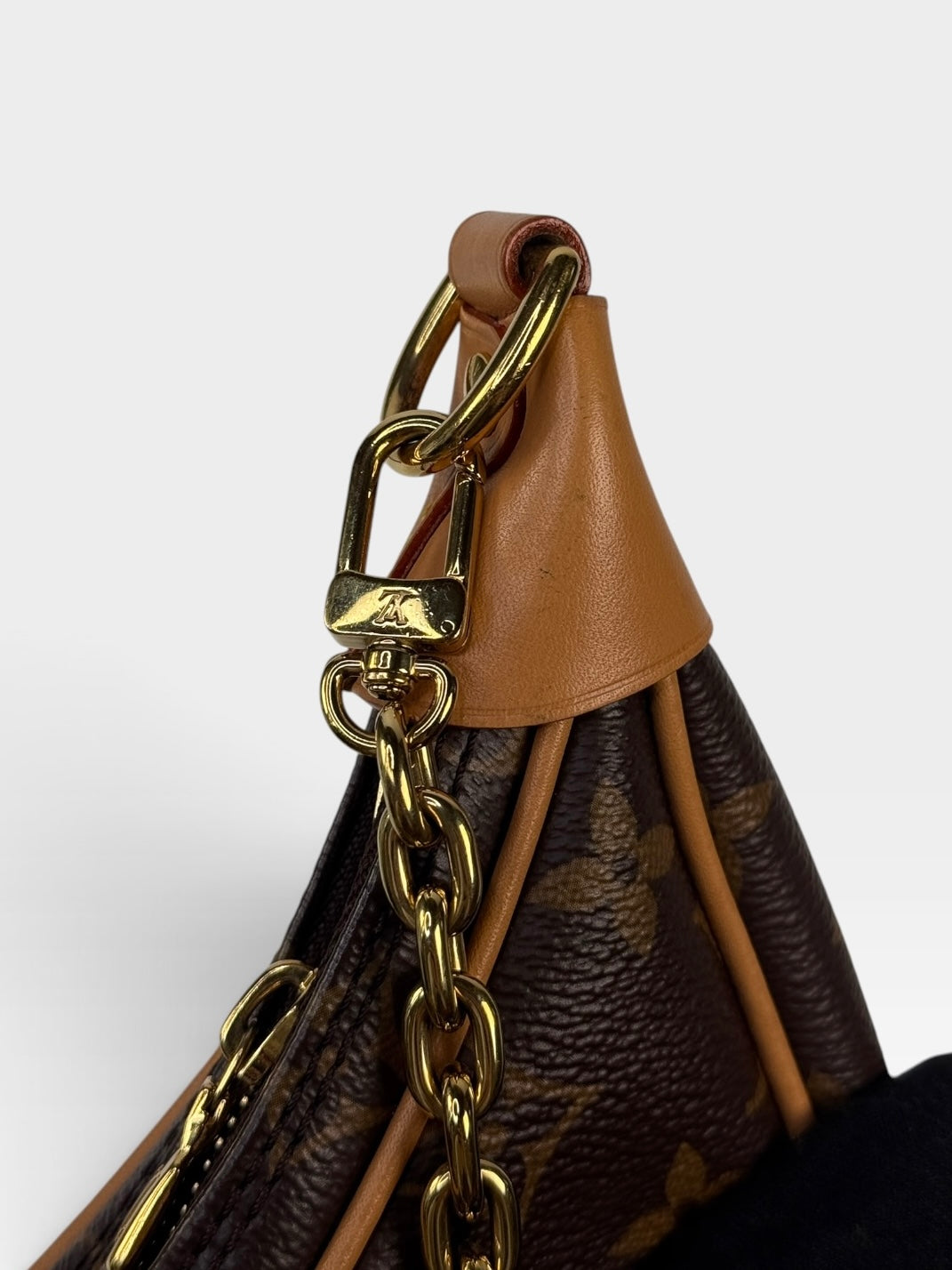 Louis Vuitton Loop Bag In Brown Monogram With Gold Hardware. 100% authentic and preloved in excellent condition