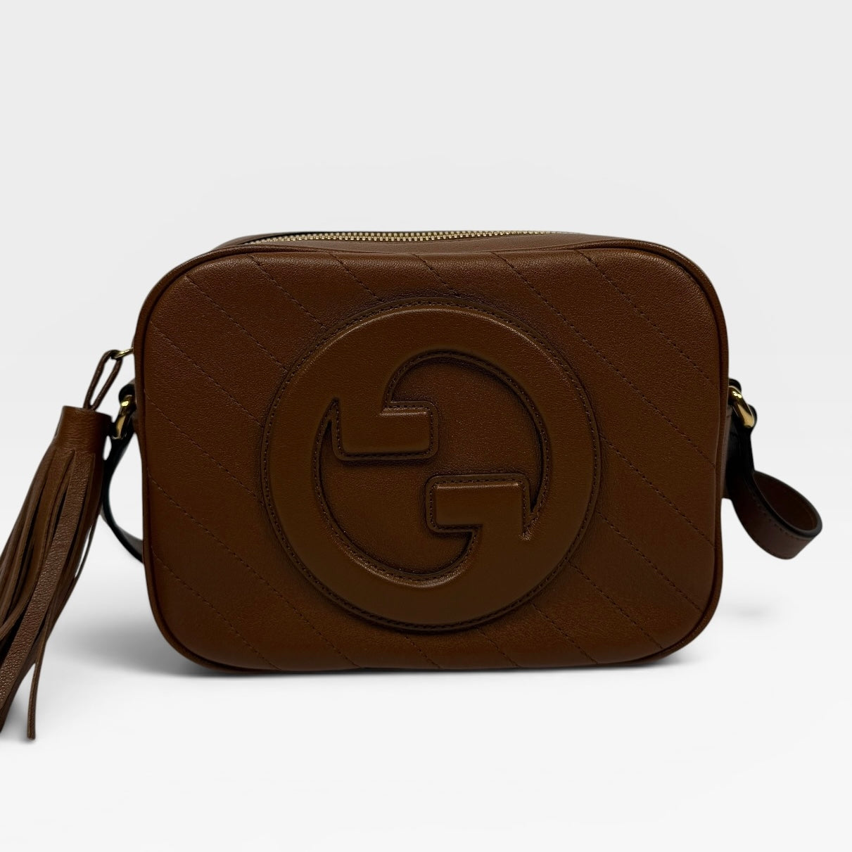 Gucci Soho Disco Crossbody Bag In Brown Leather