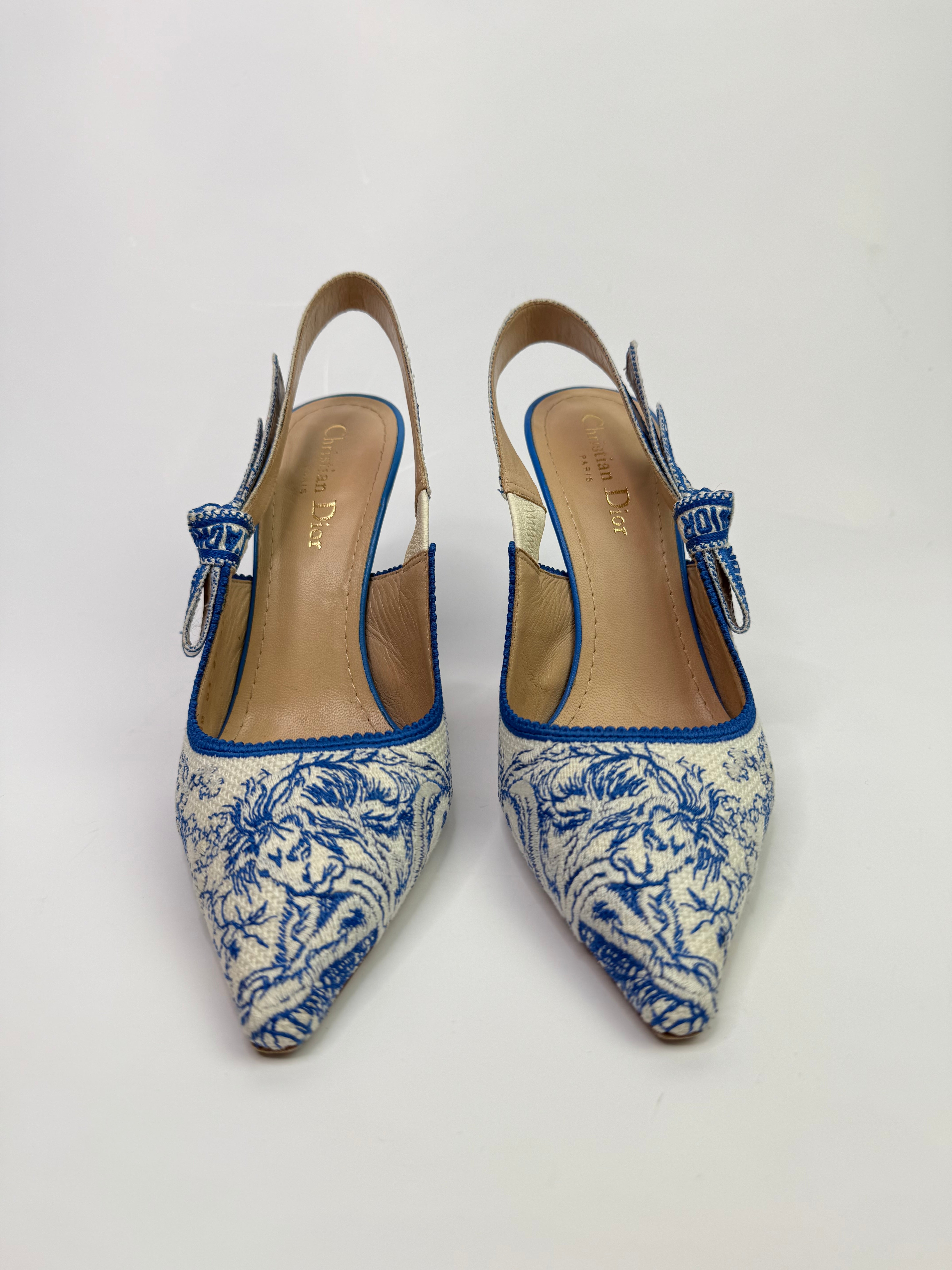 Christian Dior J'adior Singback blue Pumps (Size 39 /UK6)