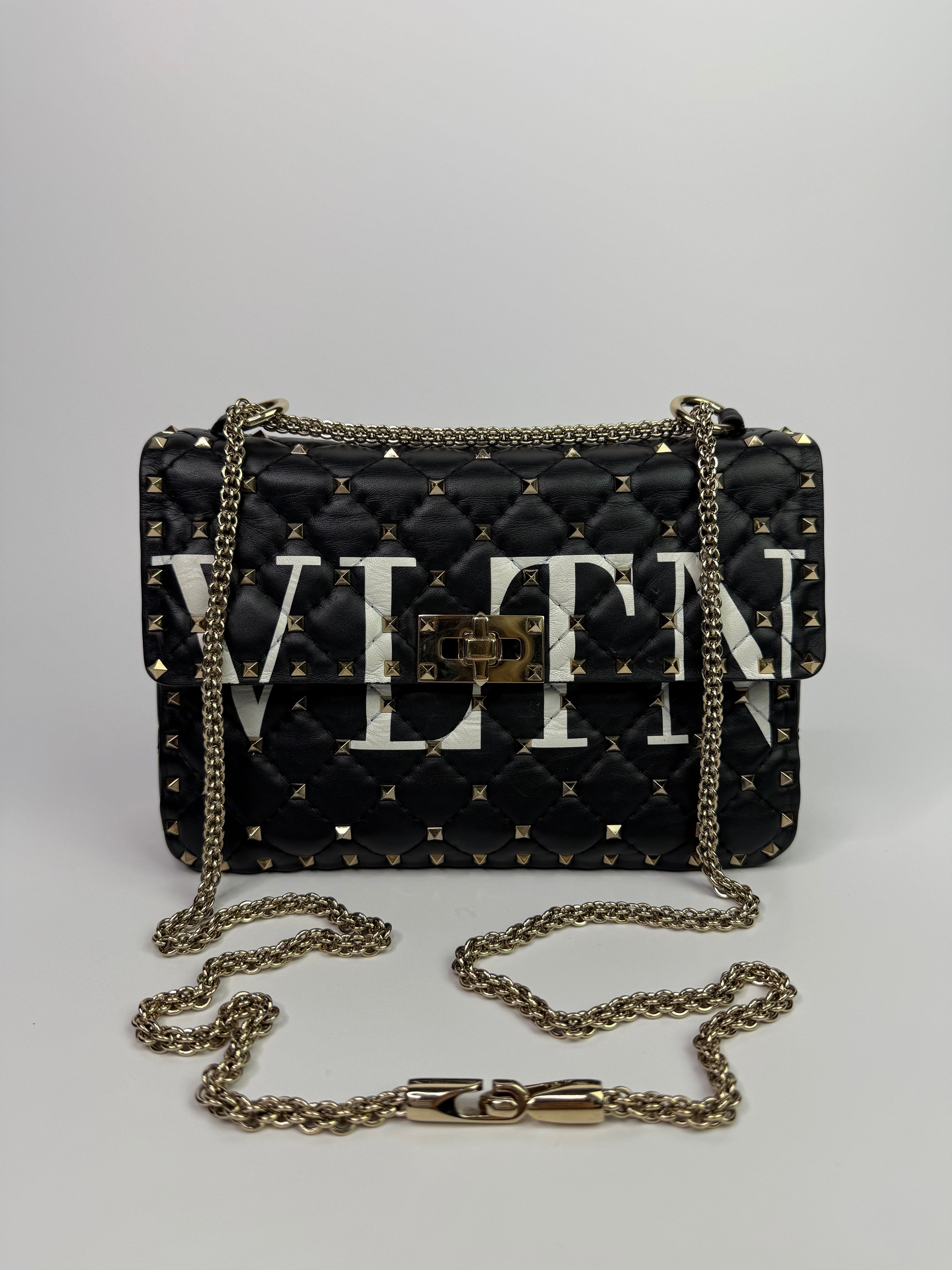 Valentino Garavani Medium Rockstud Spike shoulder bag