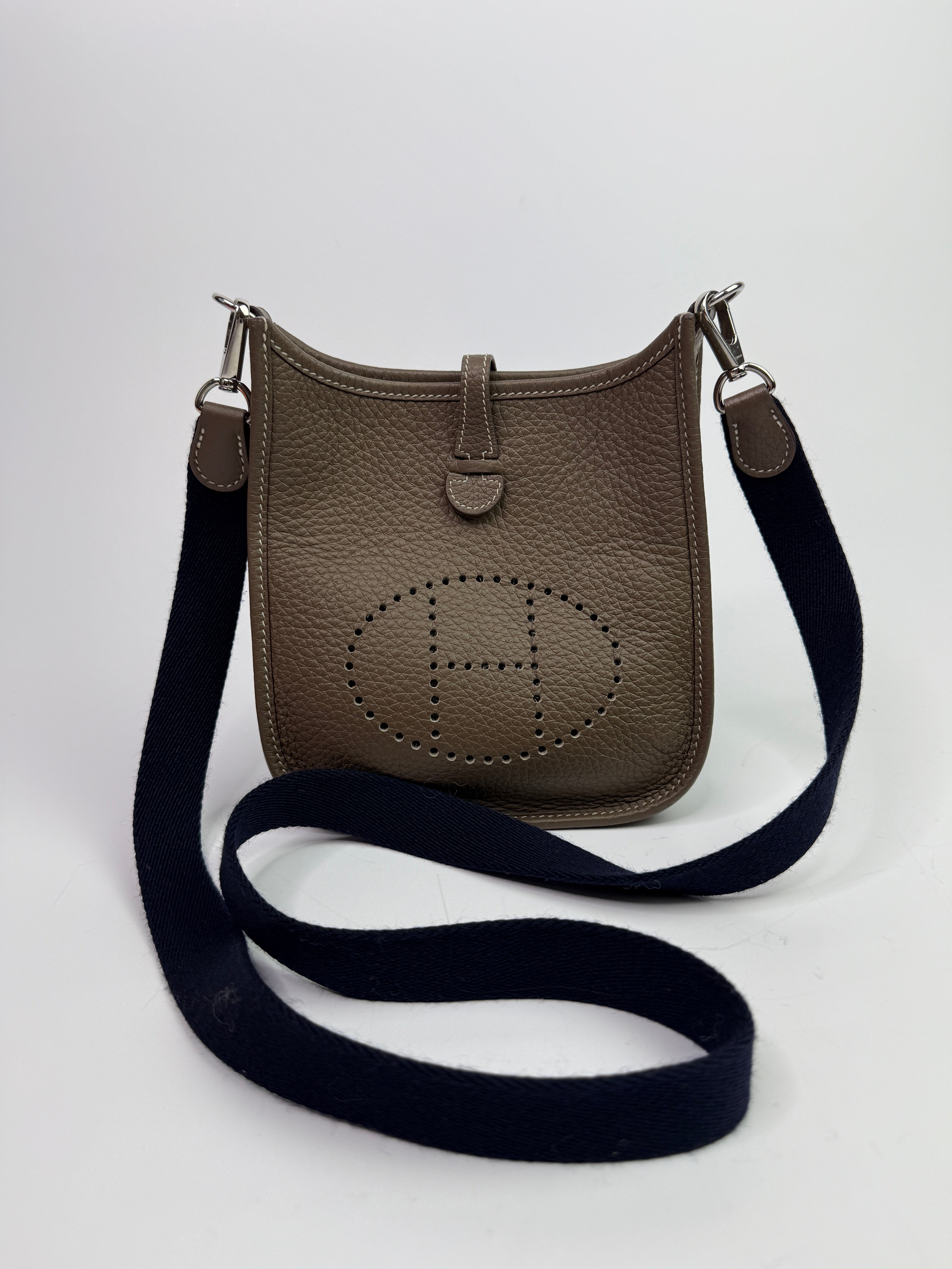 Hermès Evelyne TPM In Etoupe Clemence PHW