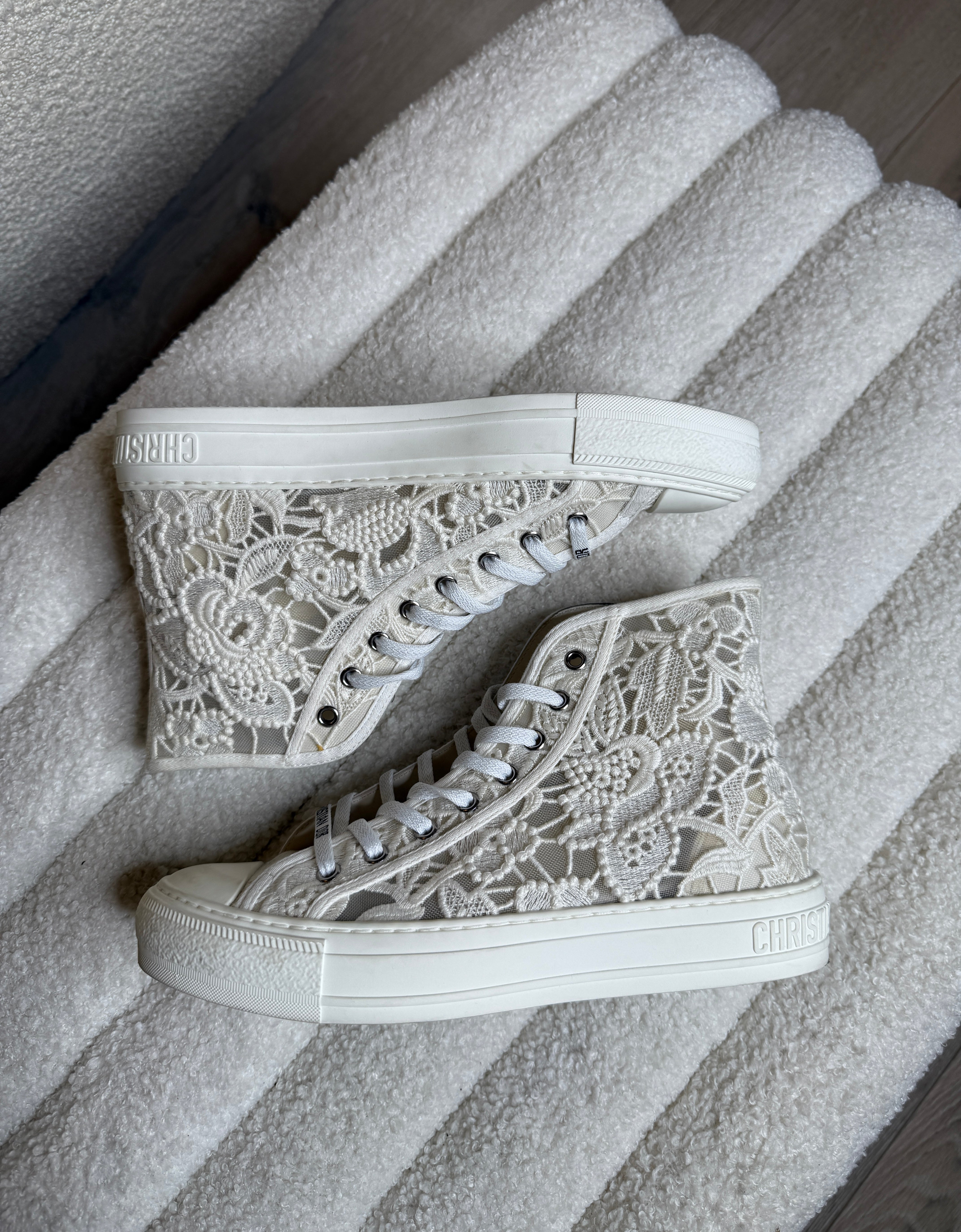 Christian Dior Walk'N'Dior High-Top Sneakers (Size 39 /UK 6)
