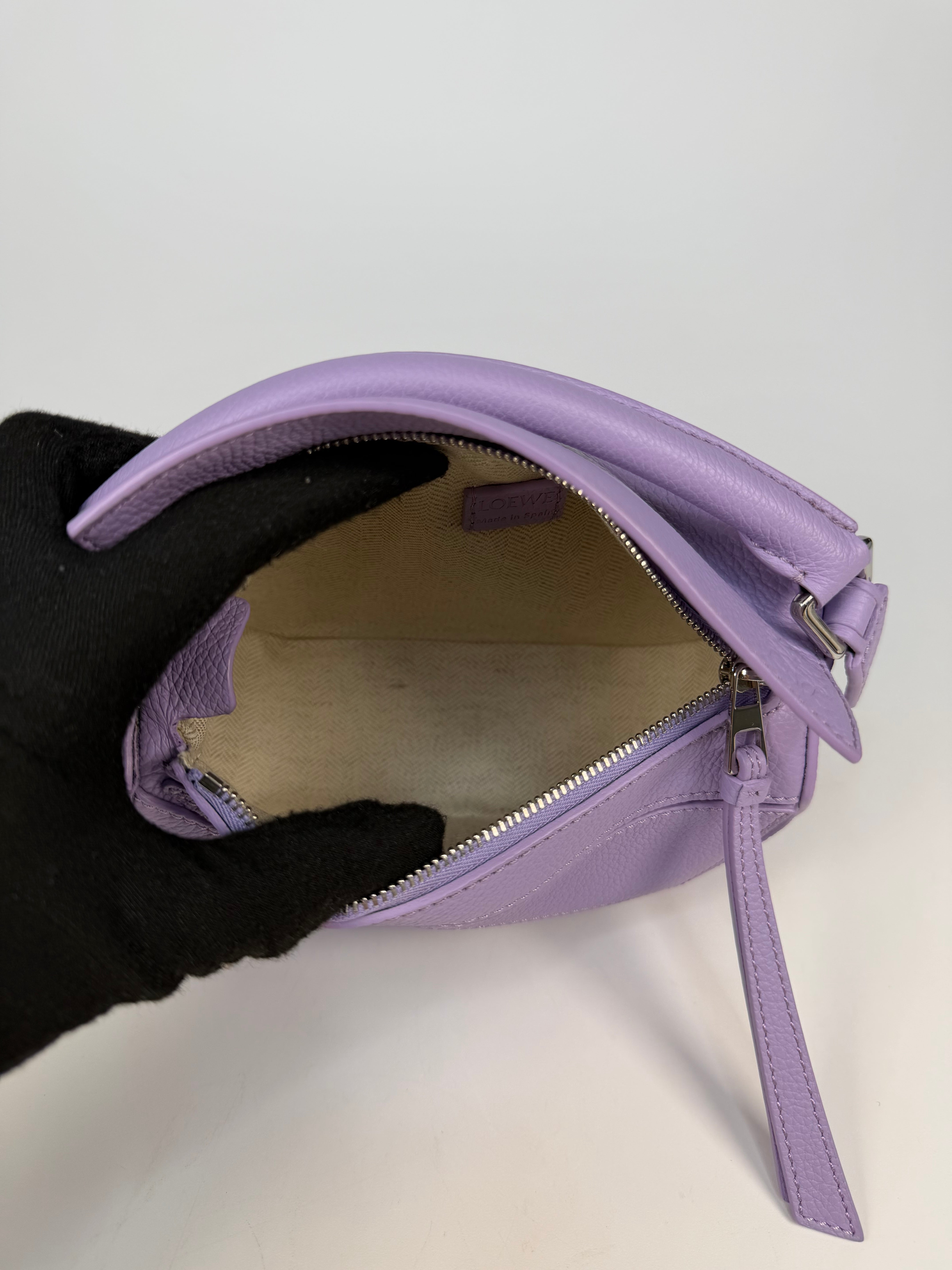 Authentic and preloved Loewe Small Puzzle bag In Taupe Calfskin Leather. Excellent Condition. Fully insured next day delivery. Verified by Luxe Cheshire