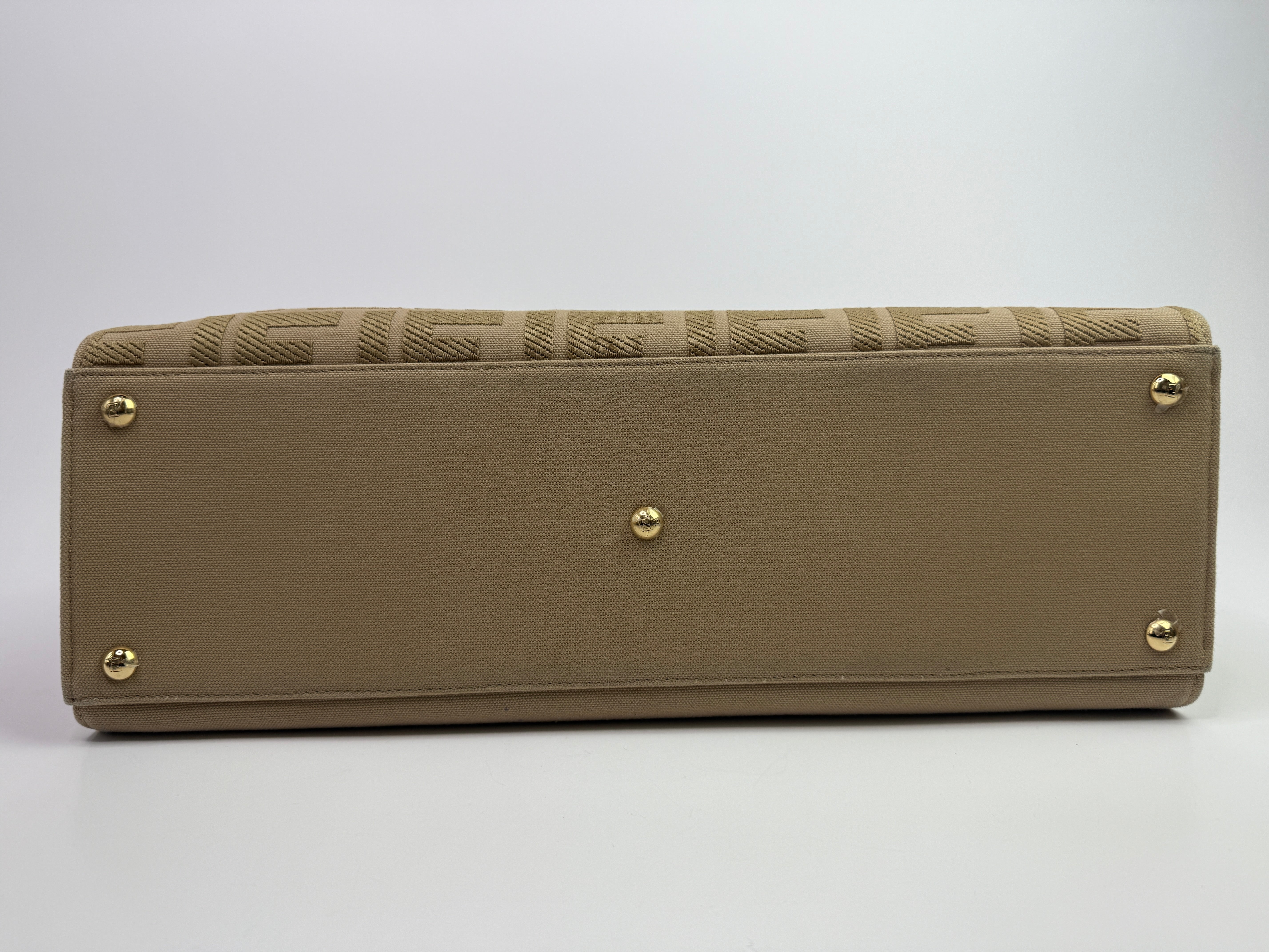 Fendi FF Embroidered Medium Peekaboo X-Tote