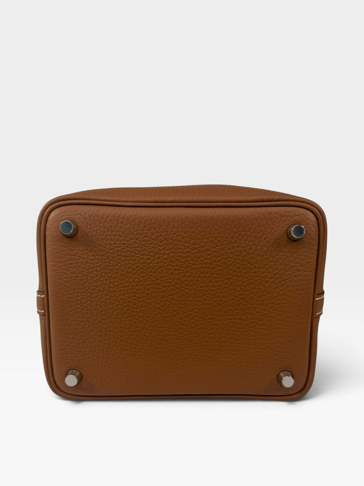 Hermès Picotin 18 In Gold Clemence Leather With Palladium Hardware