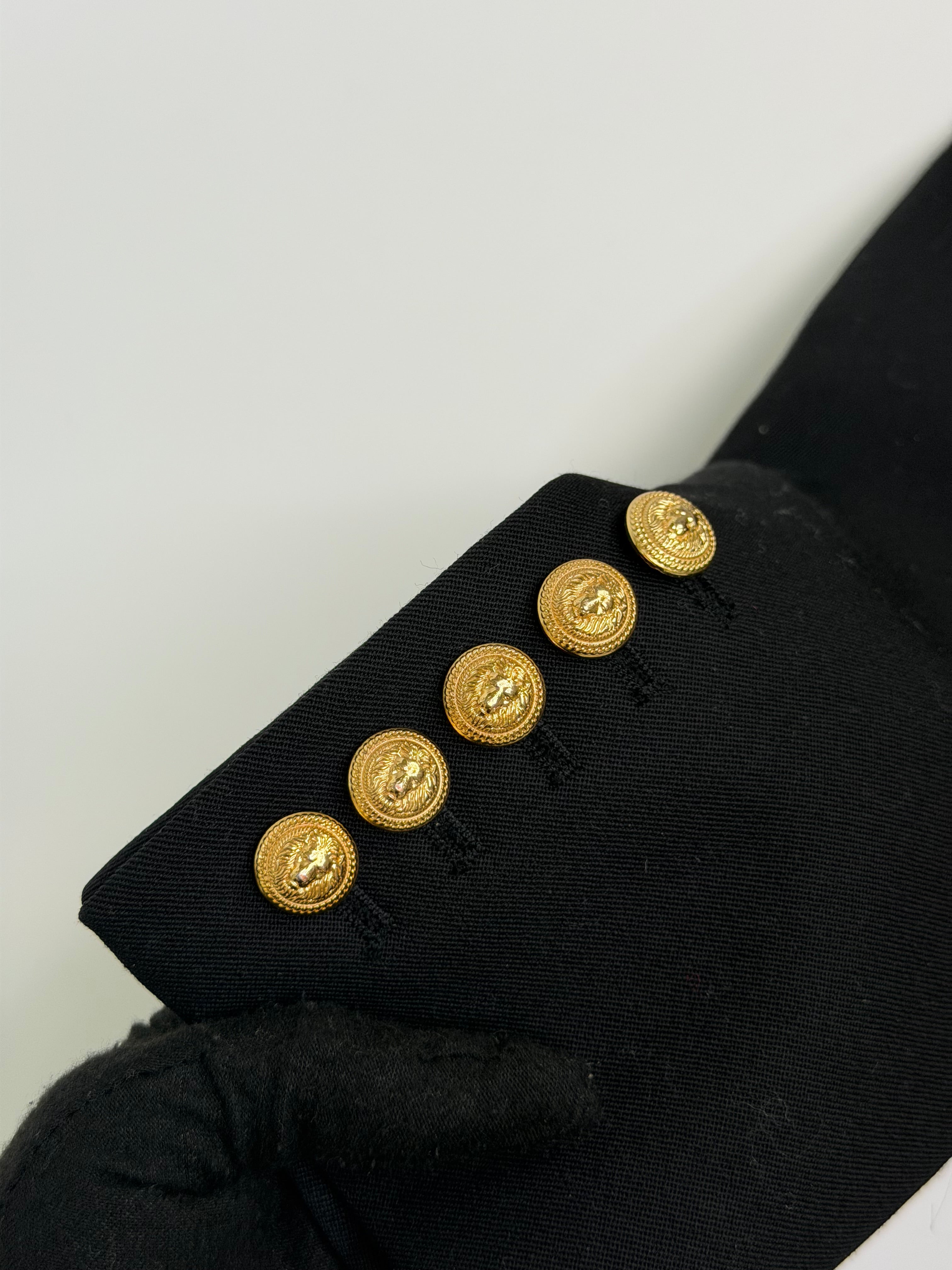 Balmain Black Blazer (Size36/UK8)