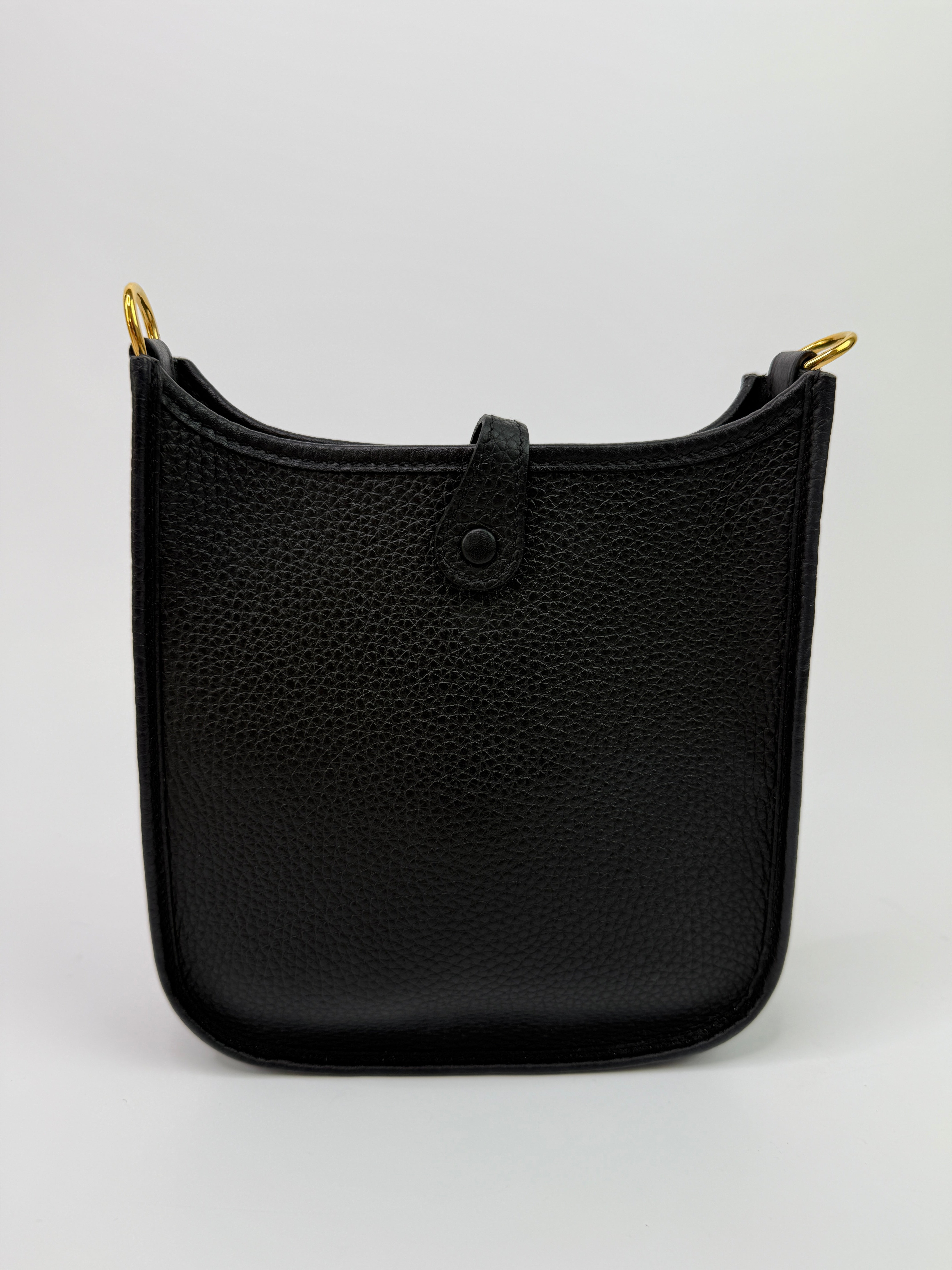 Hermès Evelyne TPM Black Clemence GHW