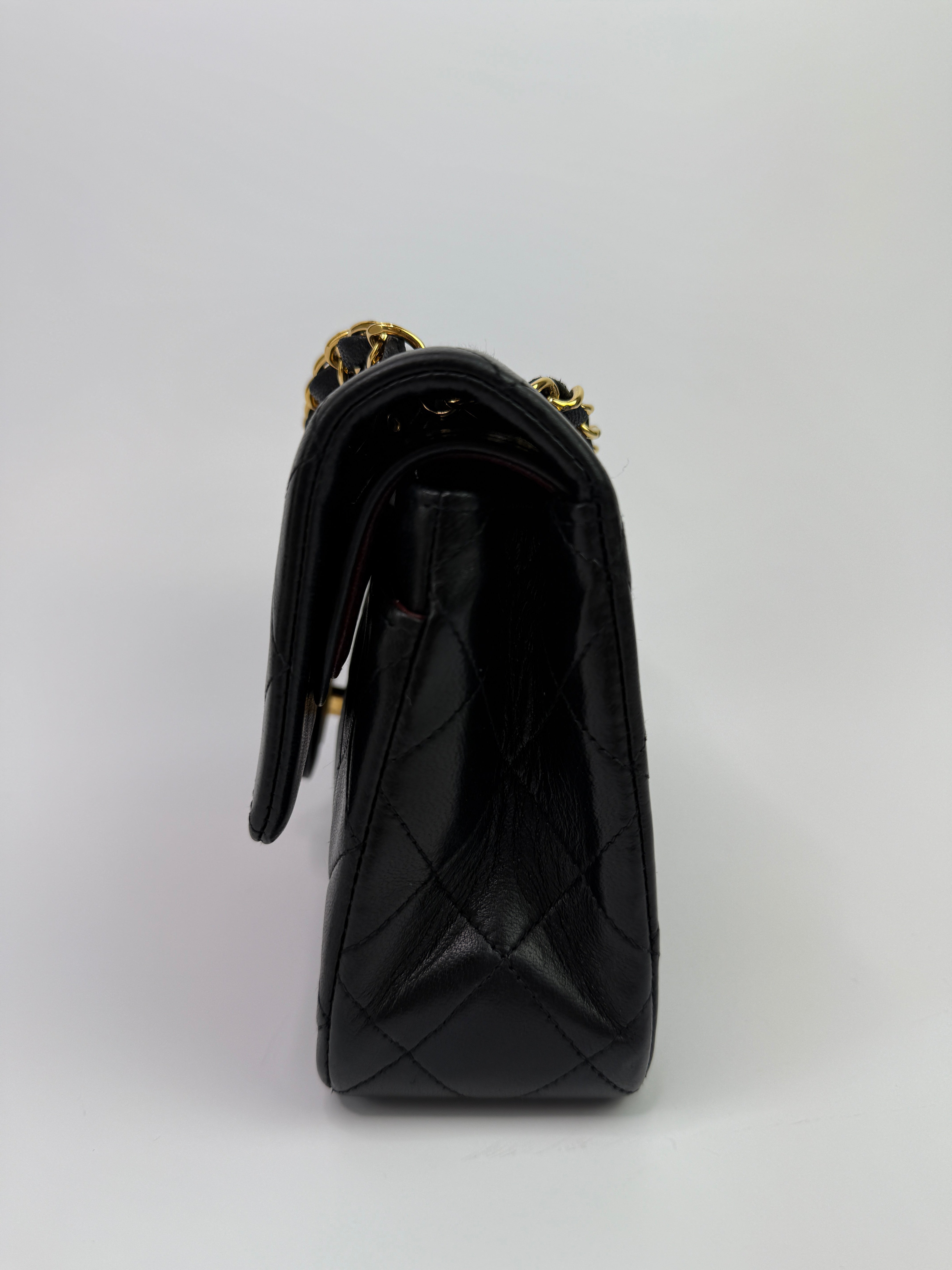 Chanel Vintage Small Classic Double Flap GHW