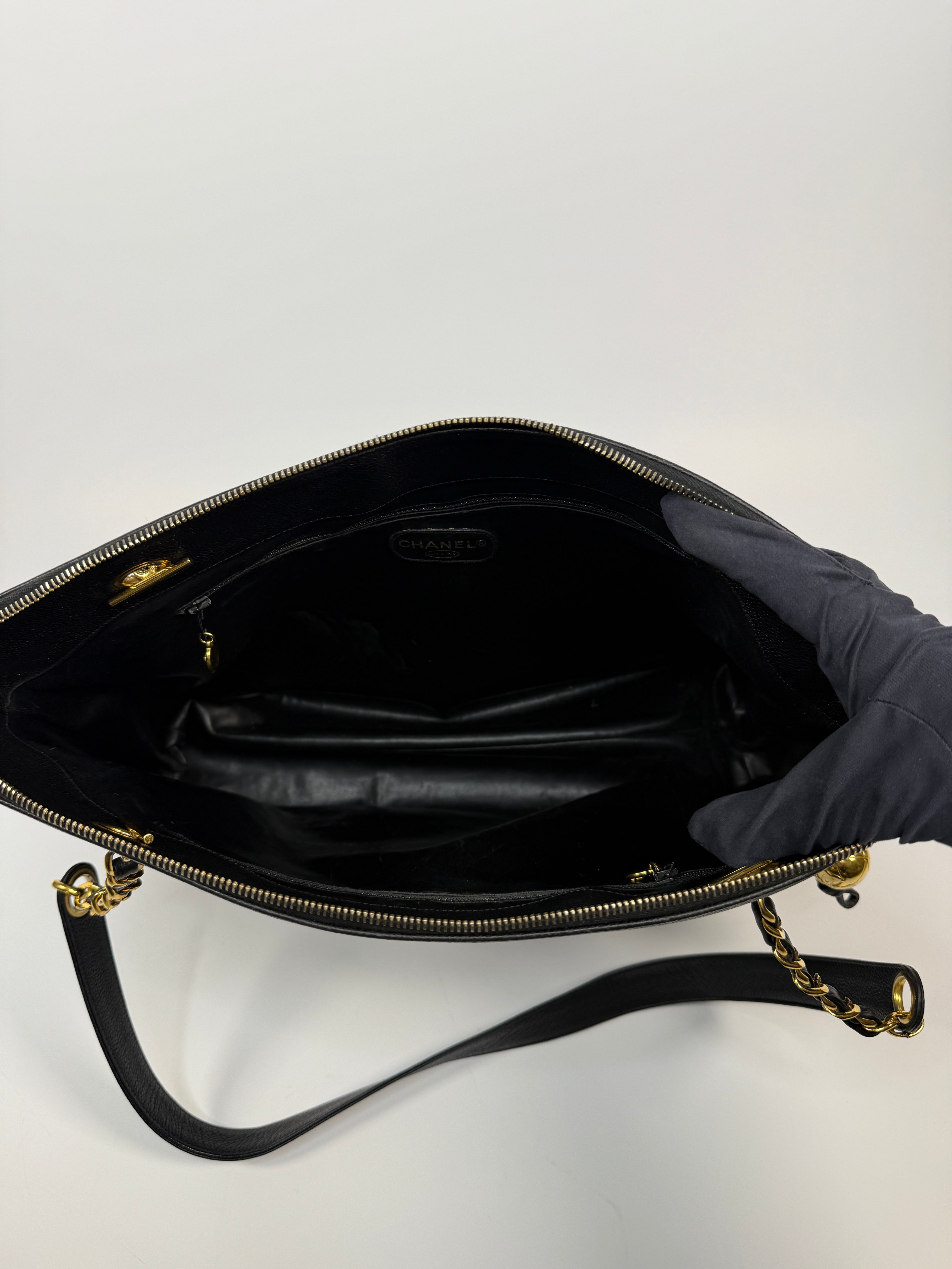 Chanel Vintage Black Caviar Tote Bag
Pre Loved & Authentic