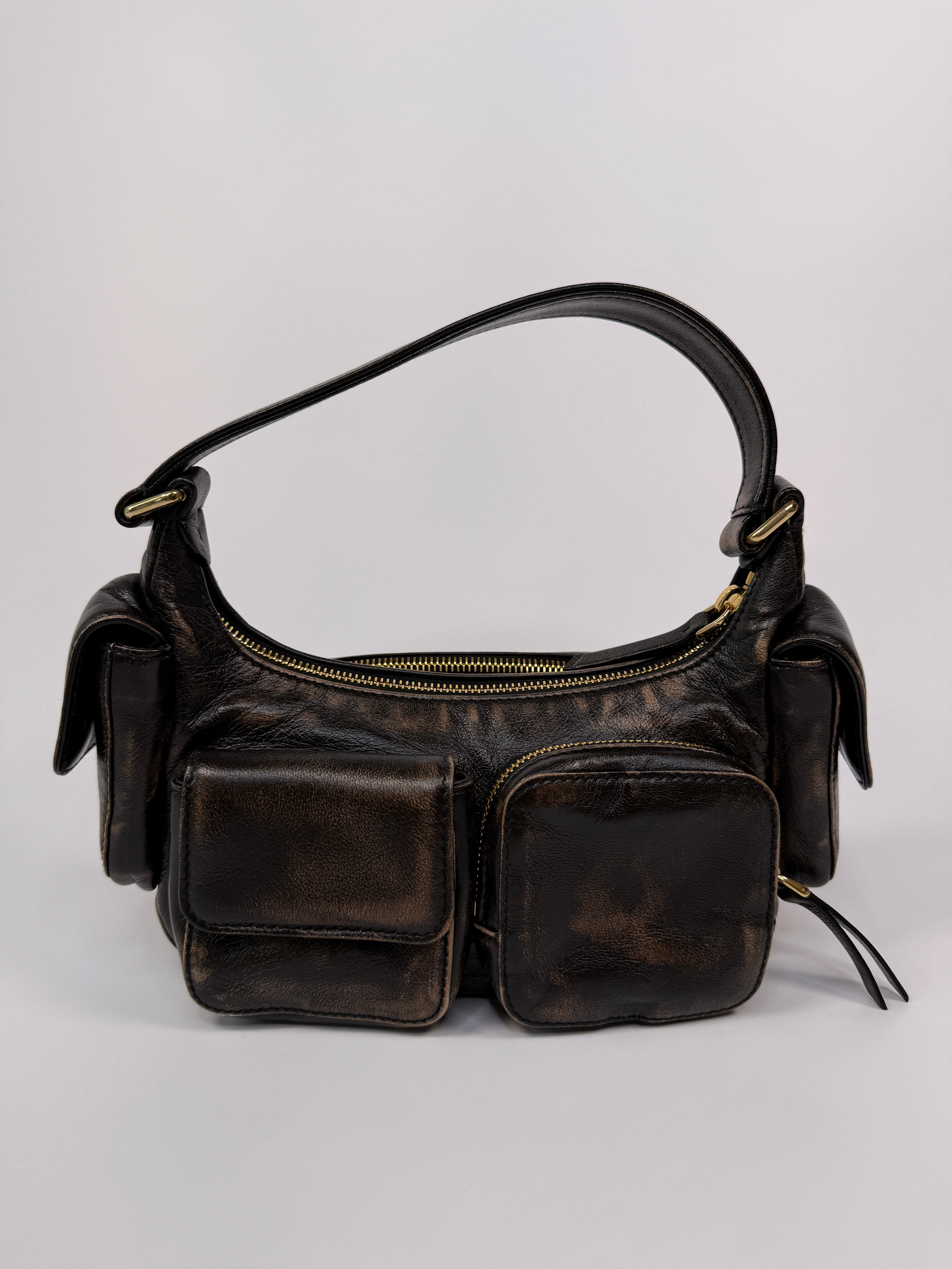 Miu Miu Pocket Nappa Leather Bag