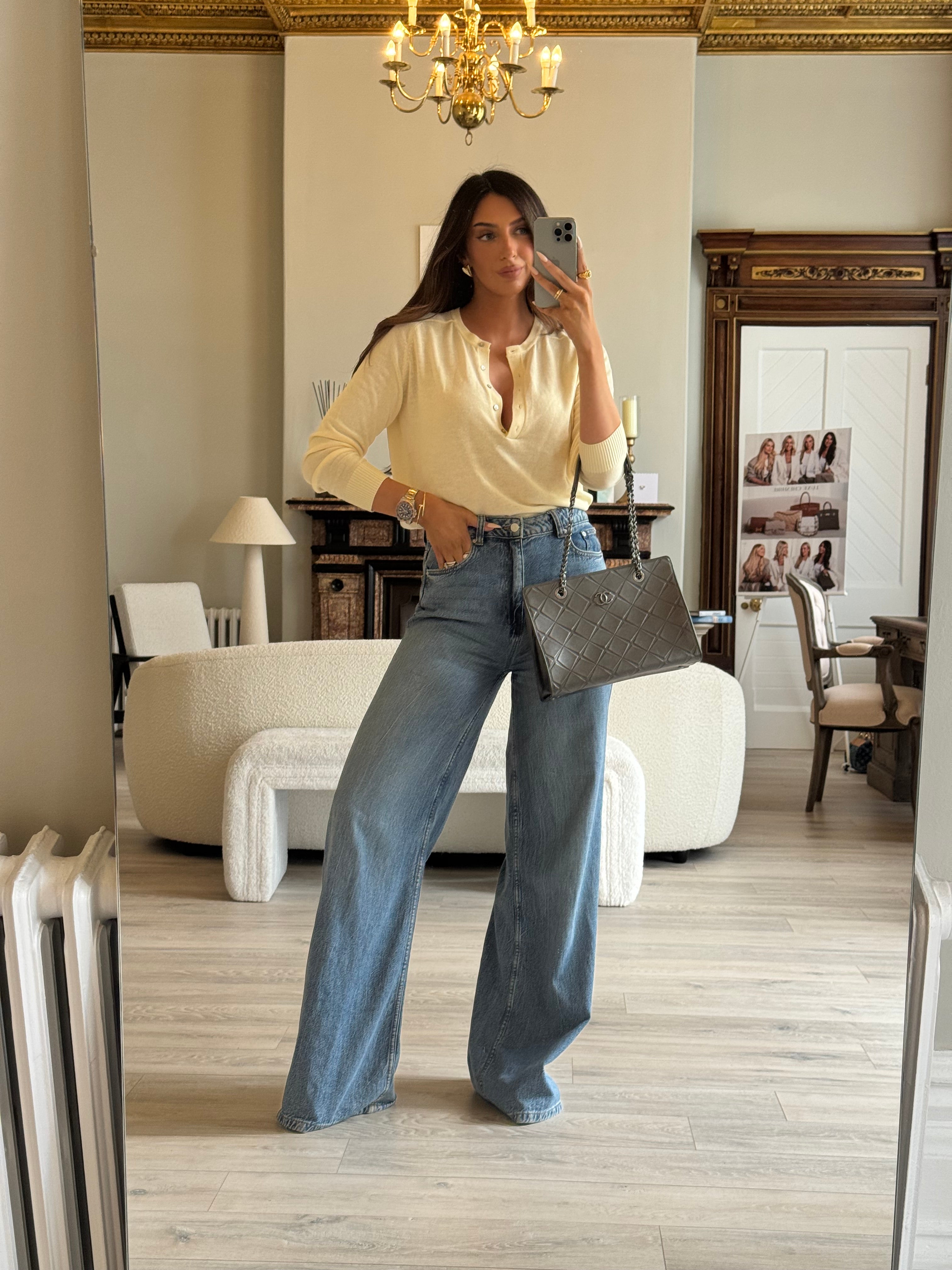 Chanel Metallic Tote Bag