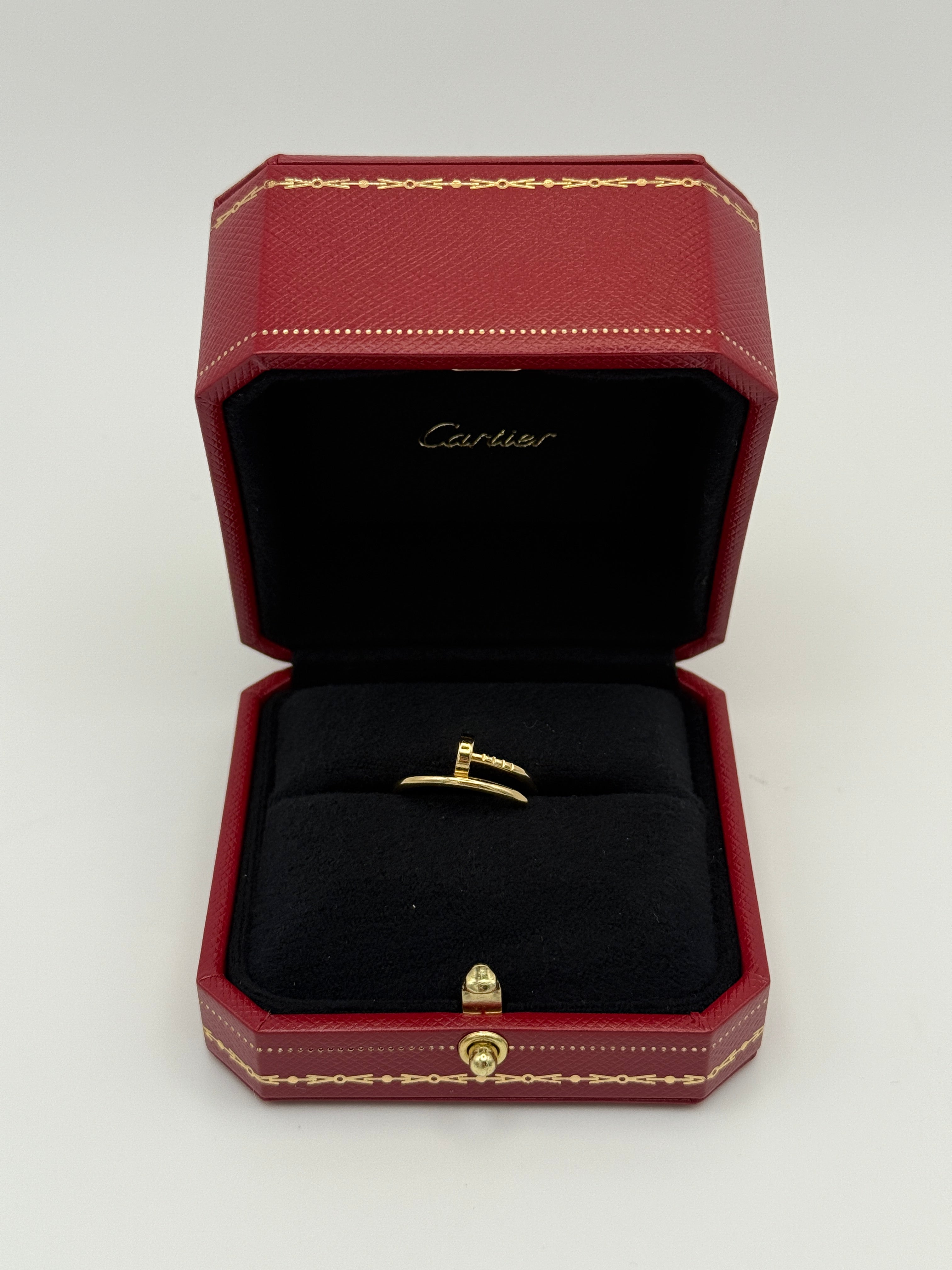 Cartier Yellow Gold Juste un Clou Ring (Size 53)