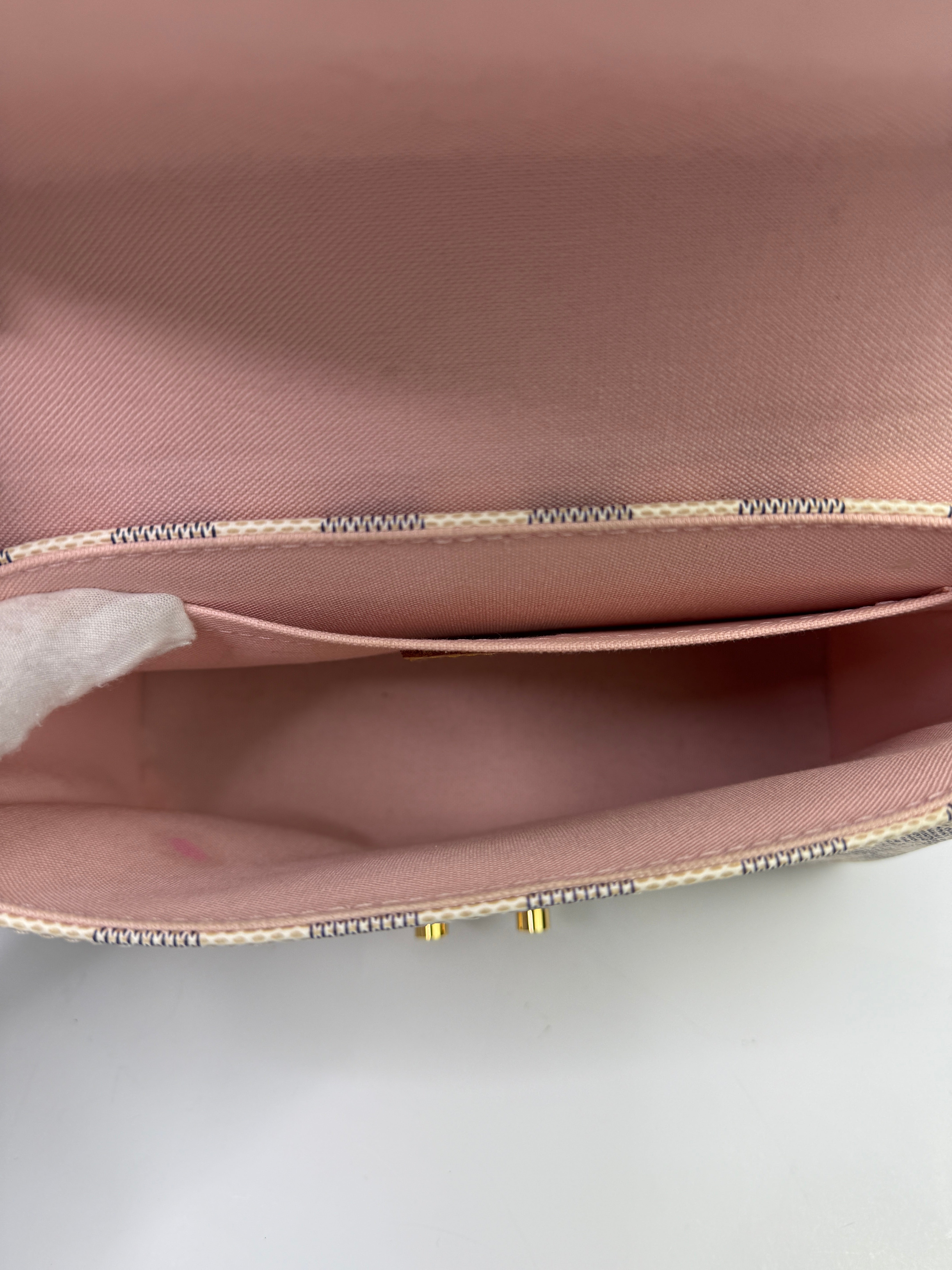 Louis Vuitton Damier Azur Canvas Croisette Bag