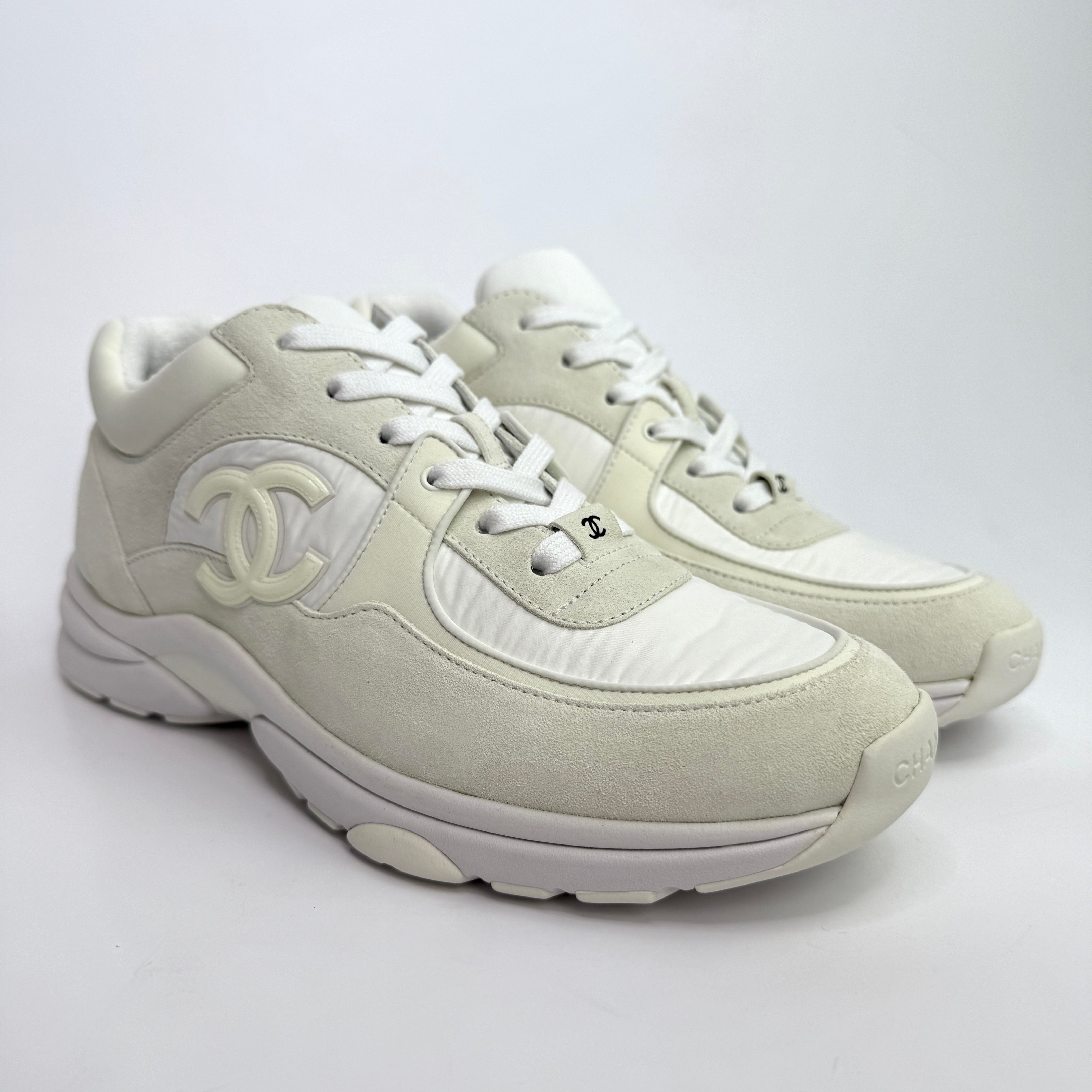 Chanel CC Logo Sneakers(Size 41/UK8)