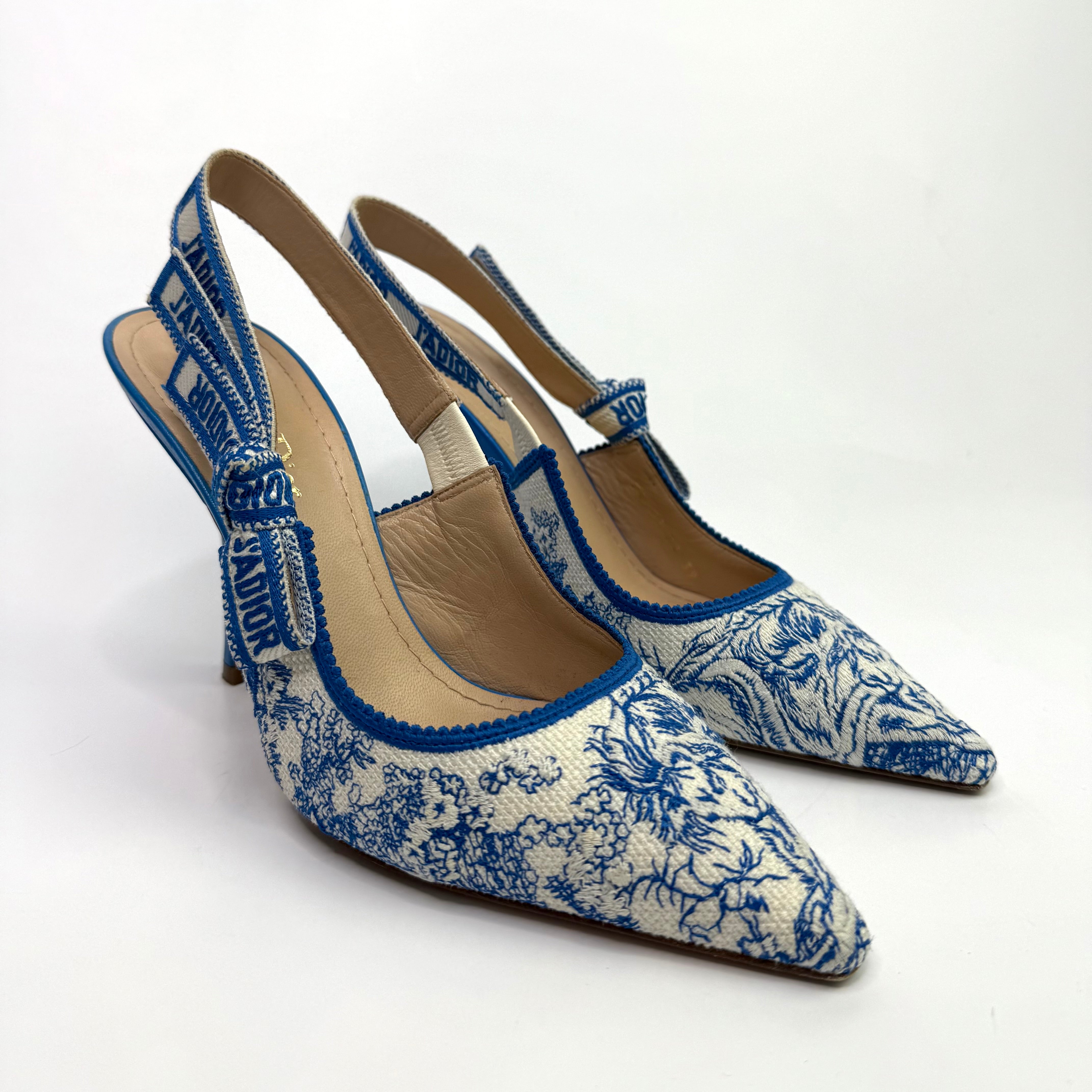 Christian Dior J'adior Singback blue Pumps (Size 39 /UK6)