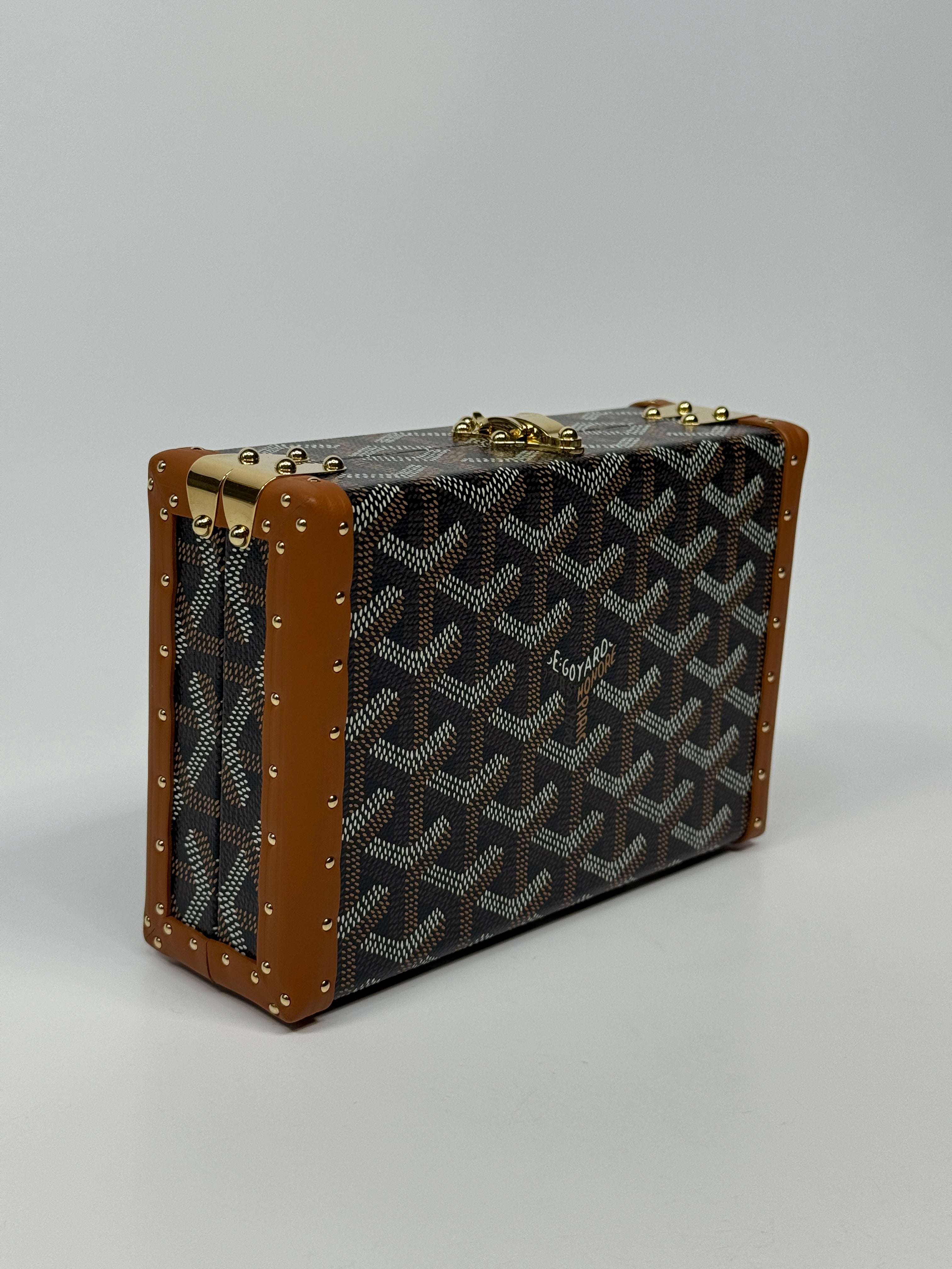 Goyard Minaudiere Trunk Shoulder Bag