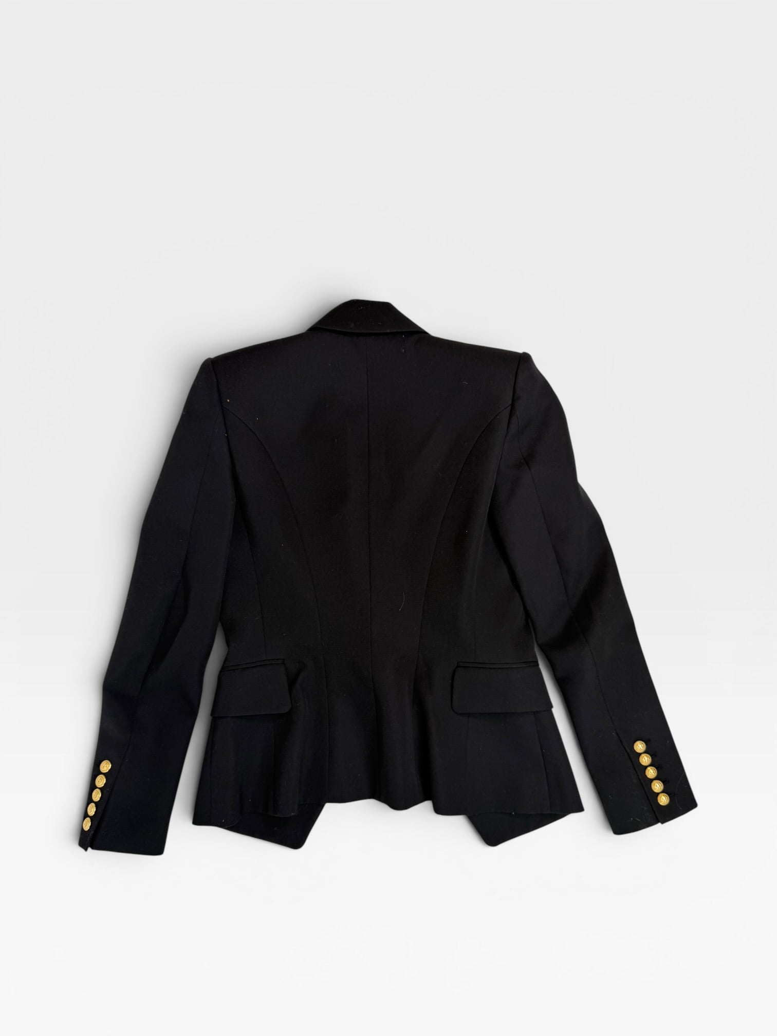 Balmain Black Blazer (Size36/UK8)