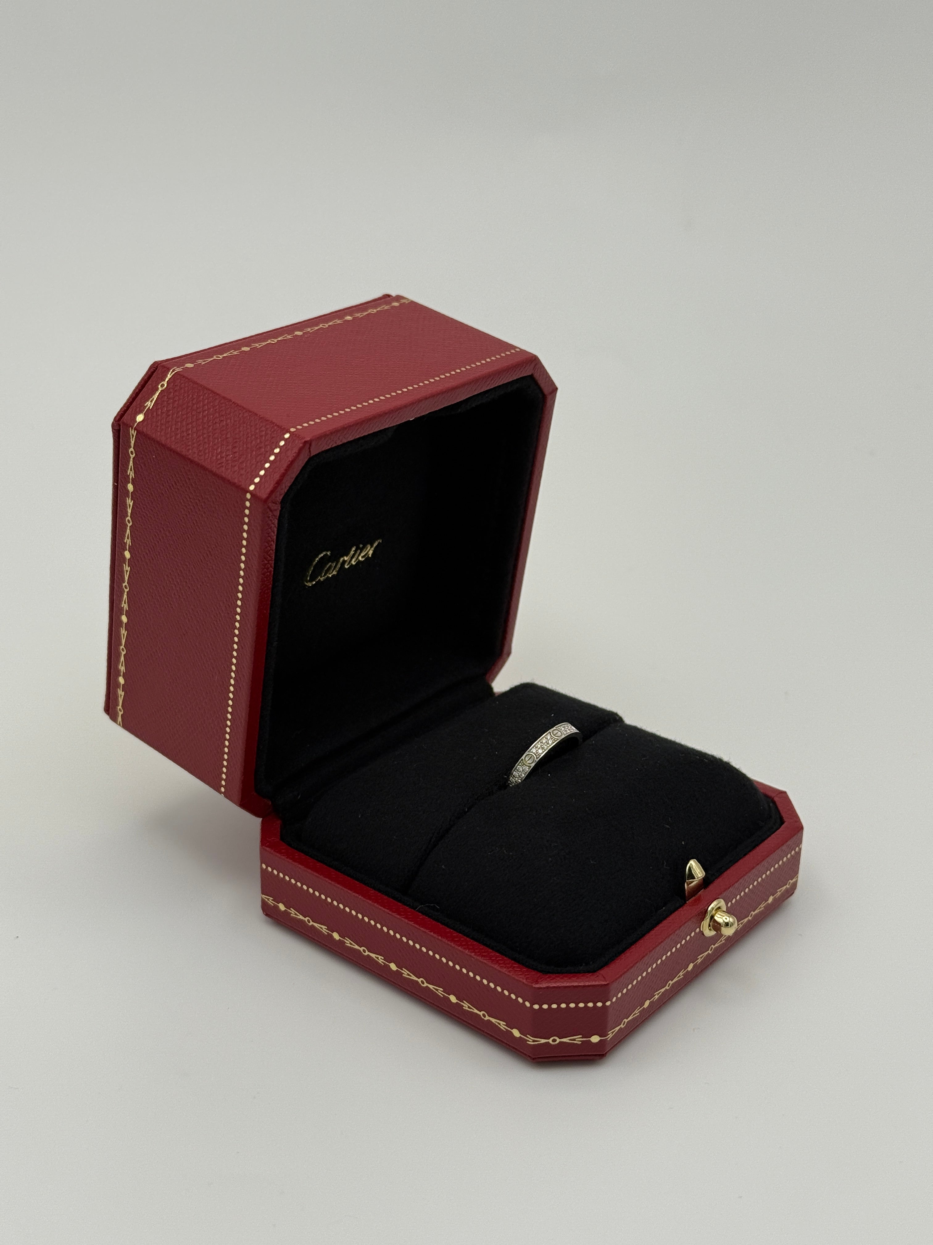 Cartier White Gold Diamond Love Ring
Pre Loved & Authentic