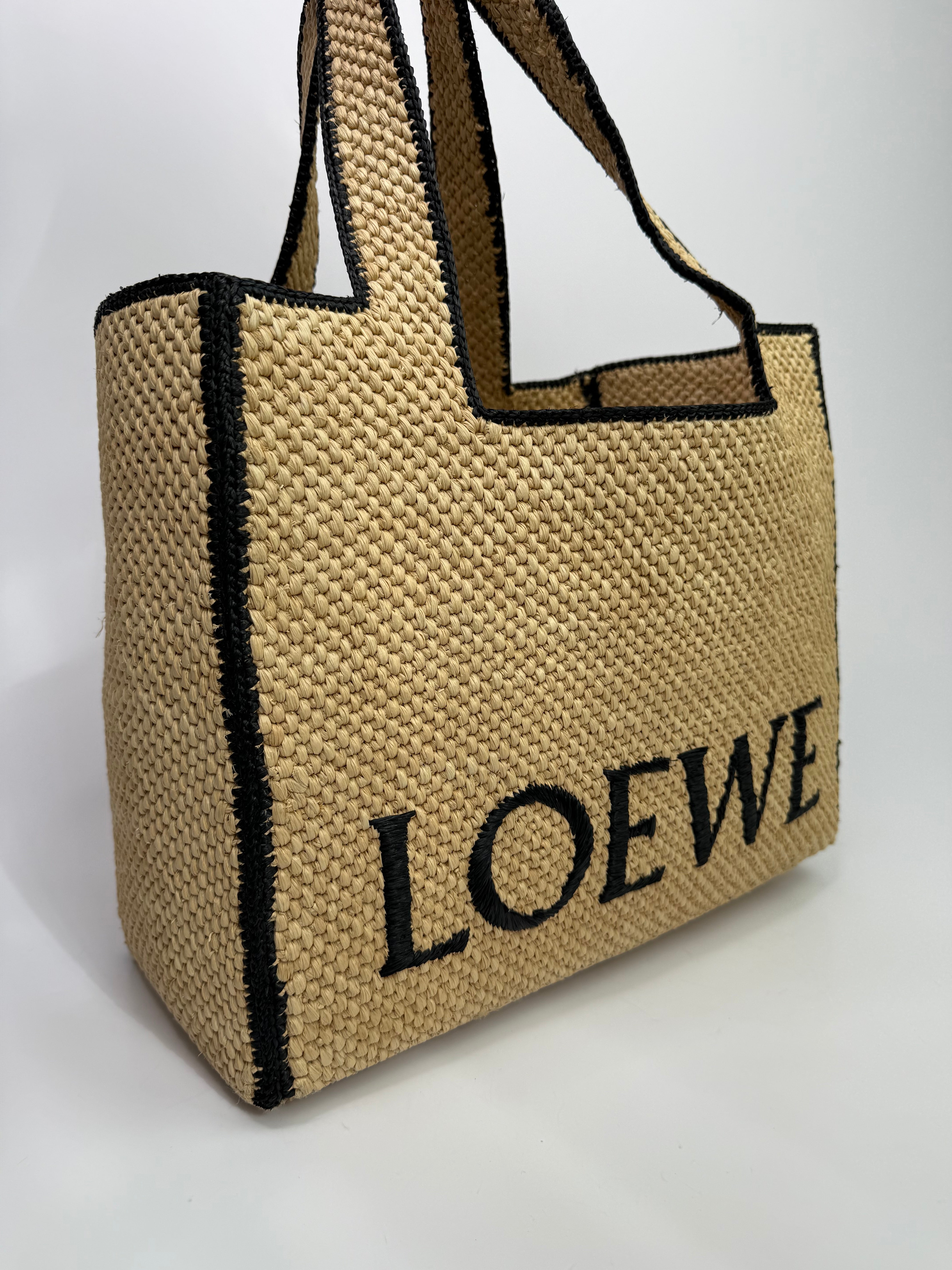 Loewe Paula's Ibiza Large Raffia Shopper