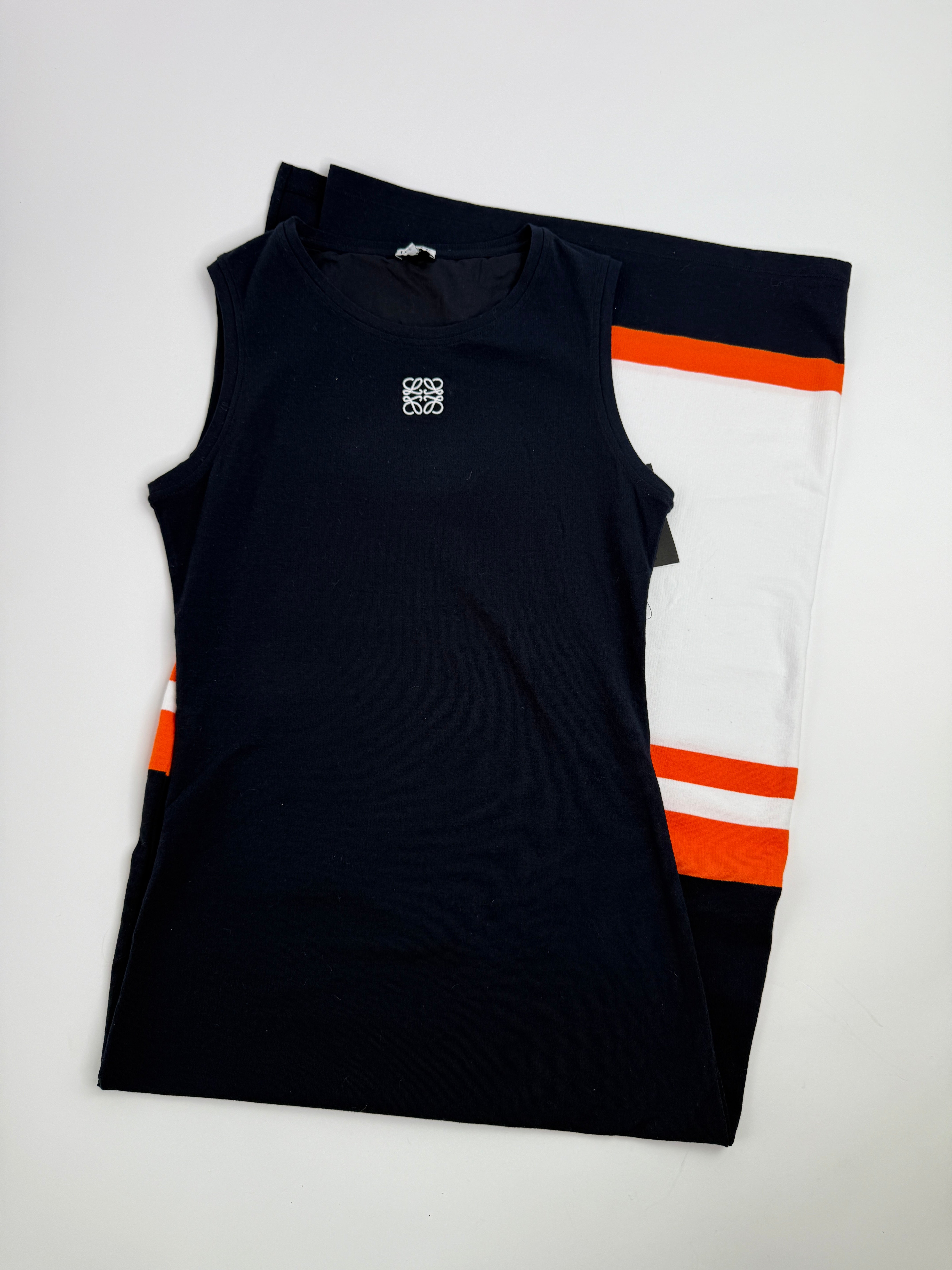 Loewe Embroidered Midi Dress (Size L / UK12)