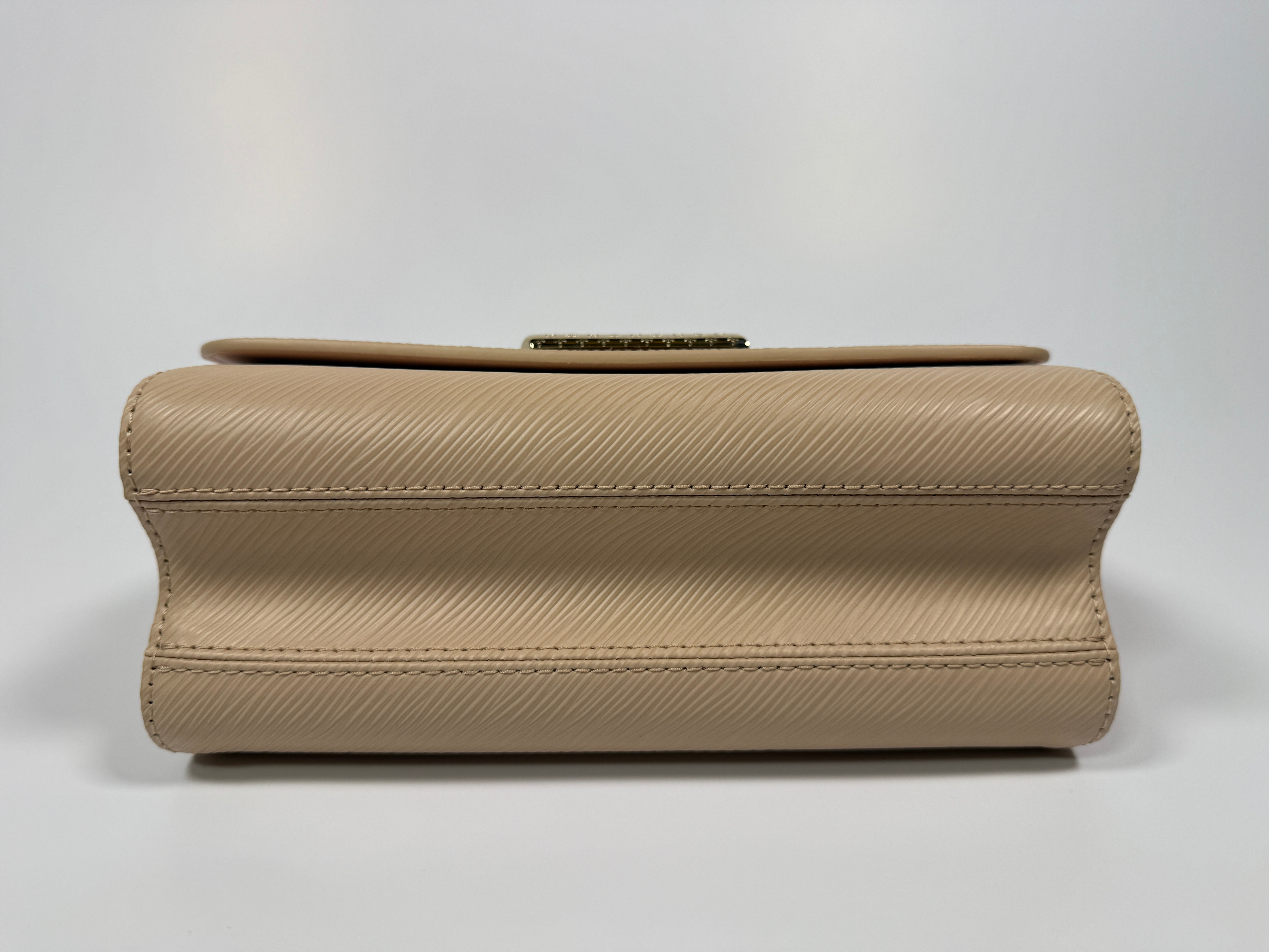 Louis Vuitton Twist MM Bag In Blush Pink Epi Leather