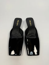 Prada Square Toe Mules (Size 39.5/UK6.5)