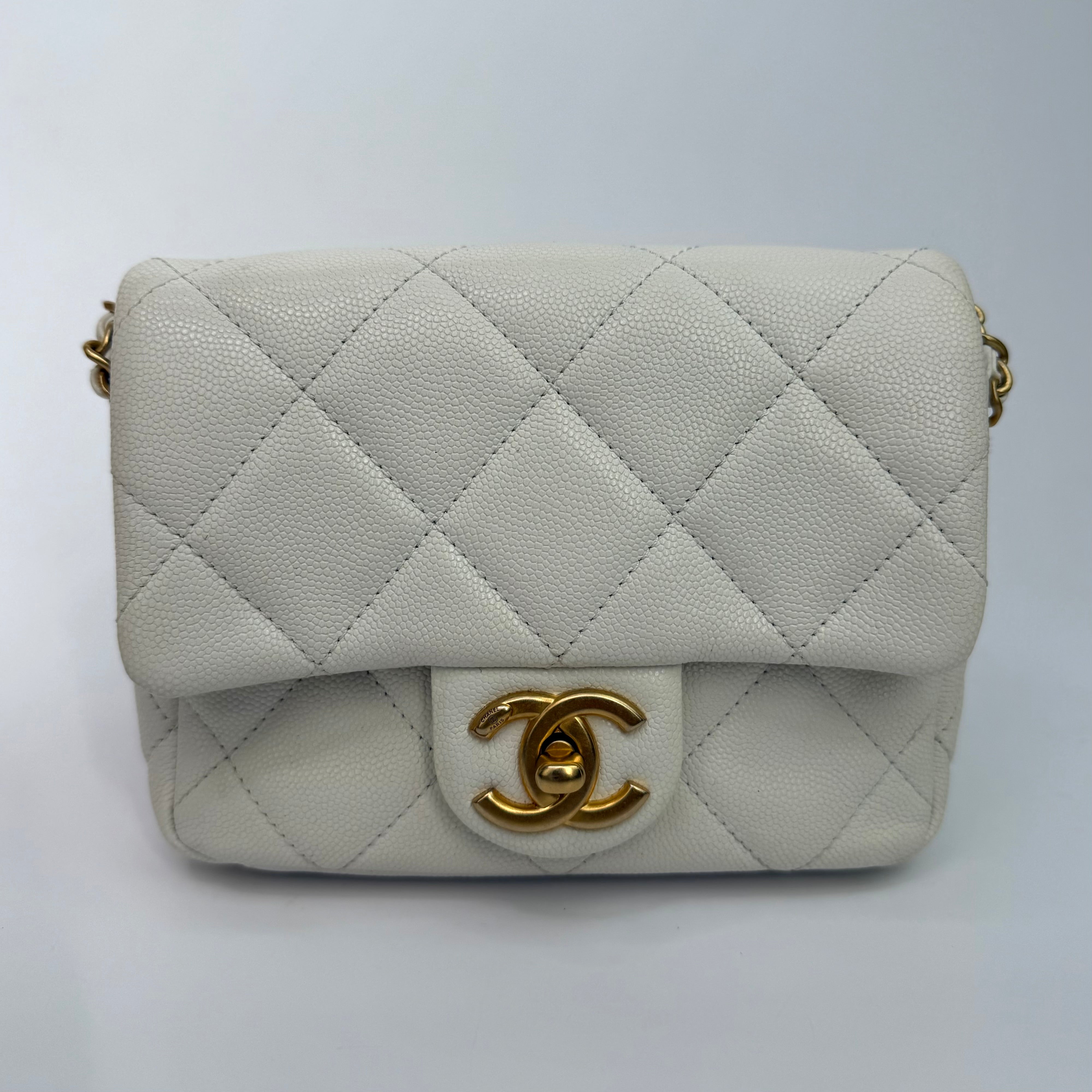 Chanel Seasonal Mini Flap Bag Medallion GHW