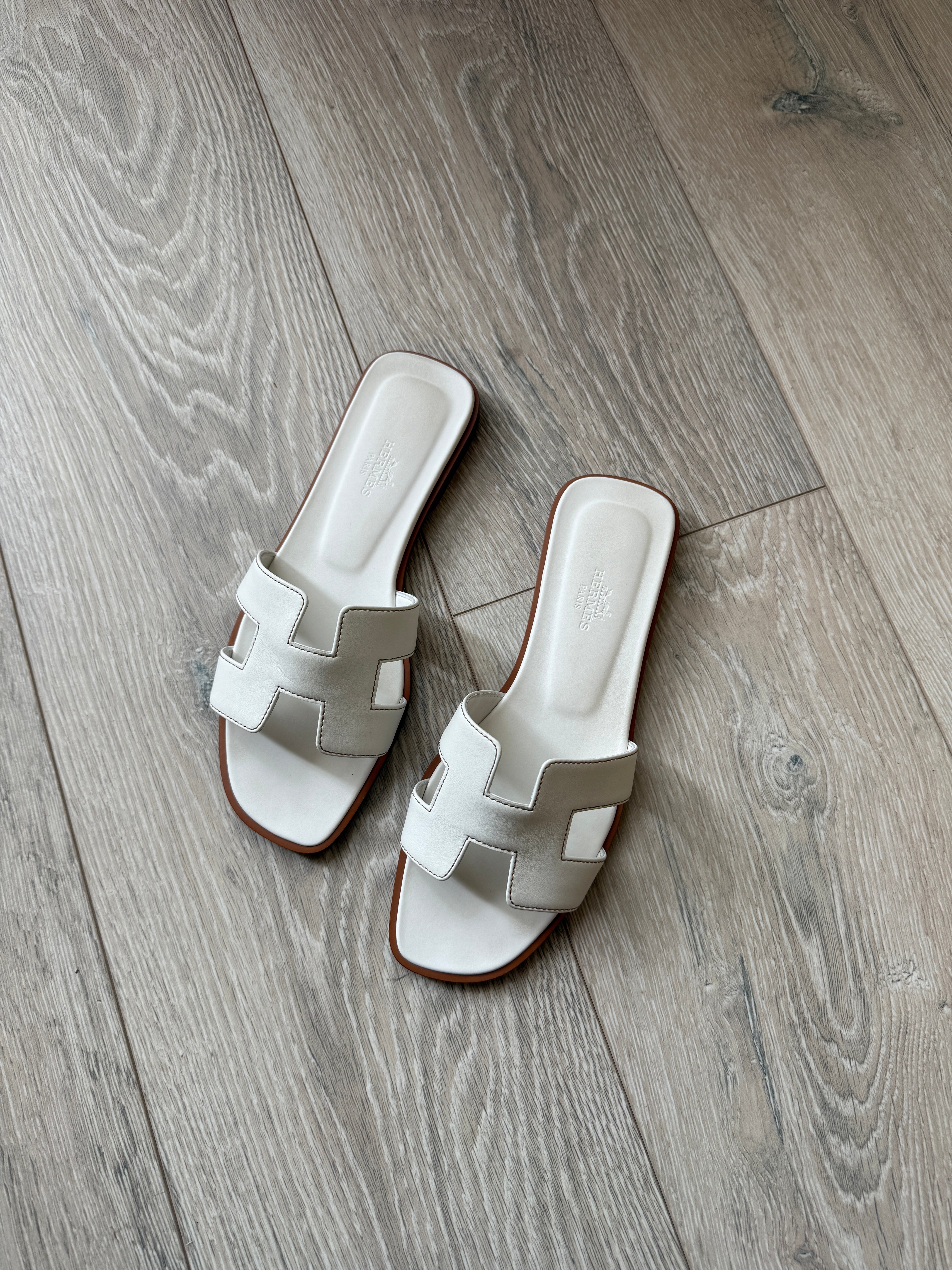 Hermès Oran Sandals (Size 37/UK4)