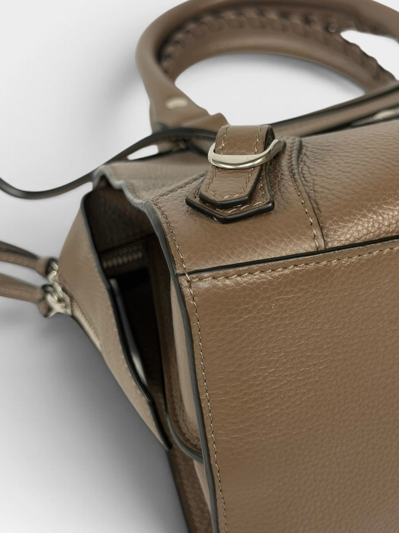 Balenciaga Large Neo Bag In Brown With Silver Hardware. 100% authentic and preloved in excellent condition