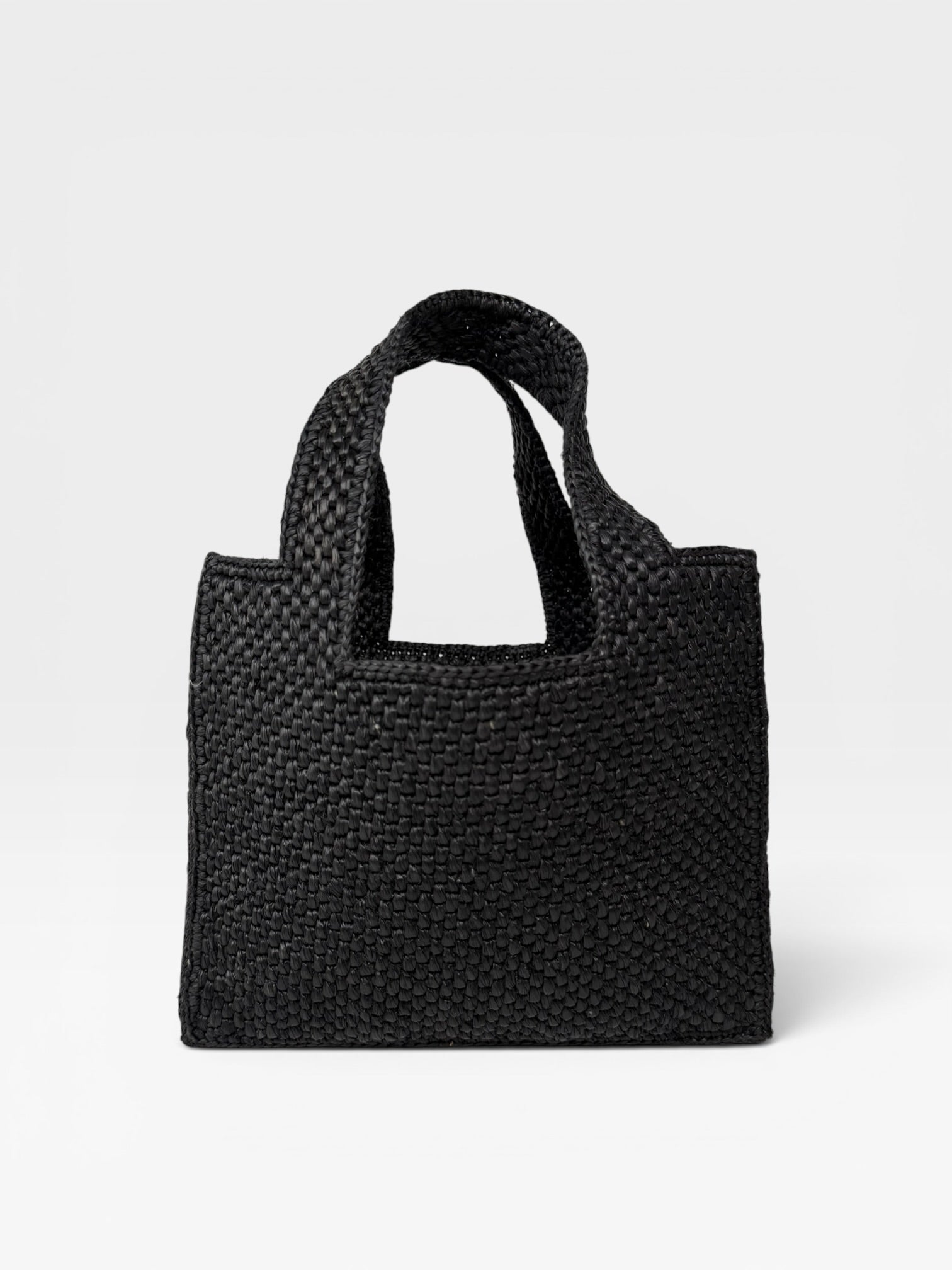 Loewe Mini Raffia Basket Bag