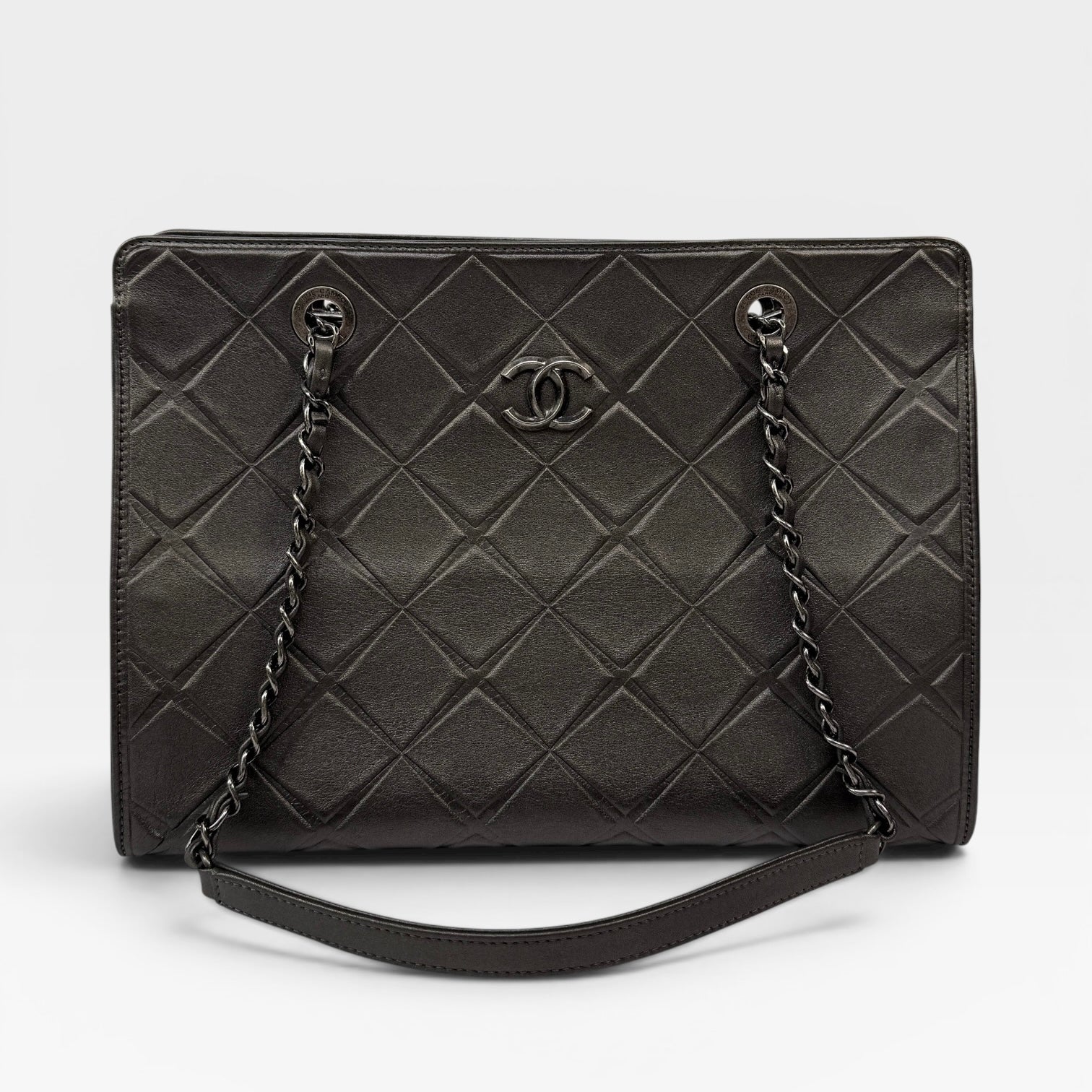Chanel Metallic Tote Bag