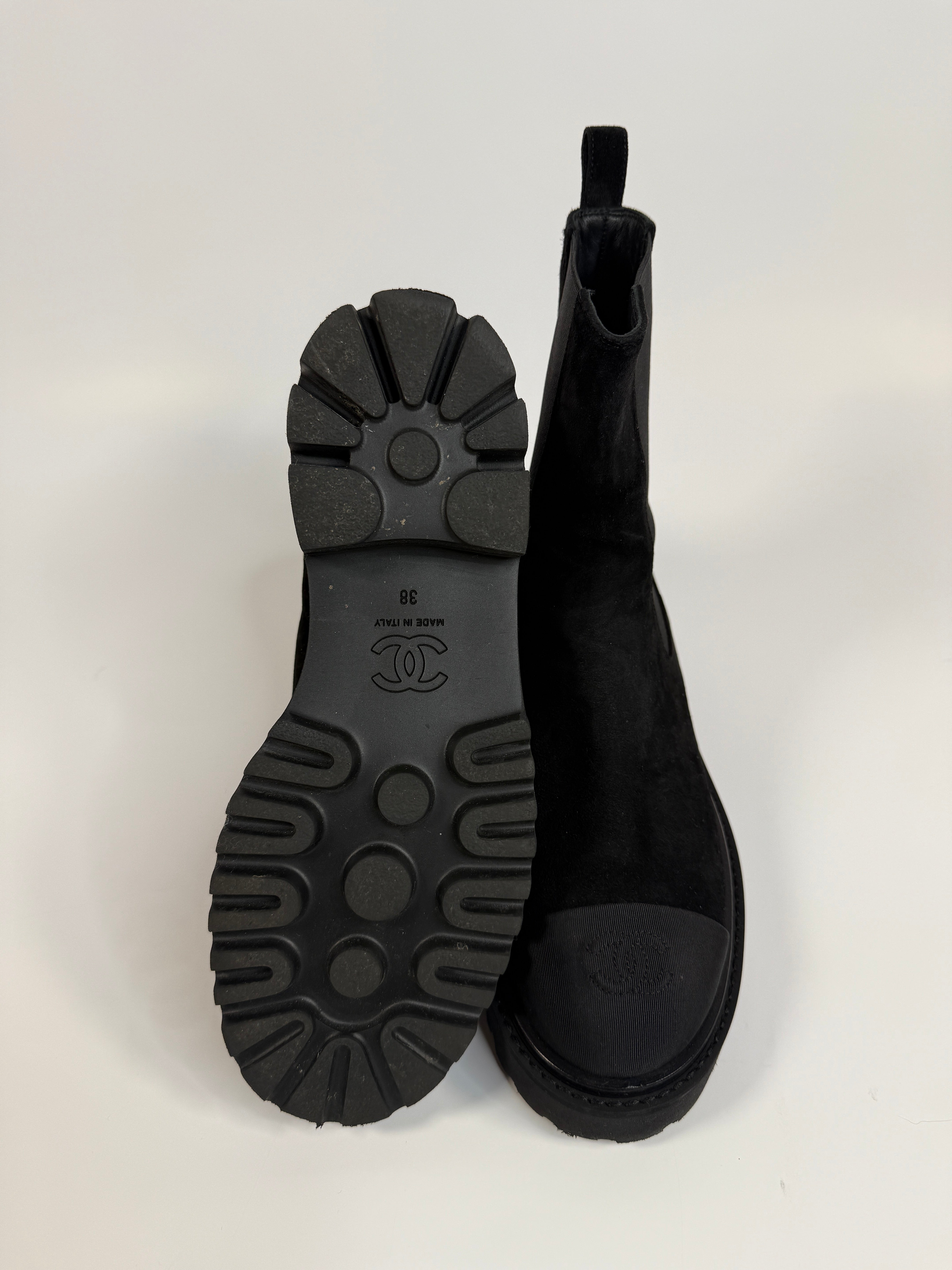 Chanel CC Boots (Size 38/UK5)