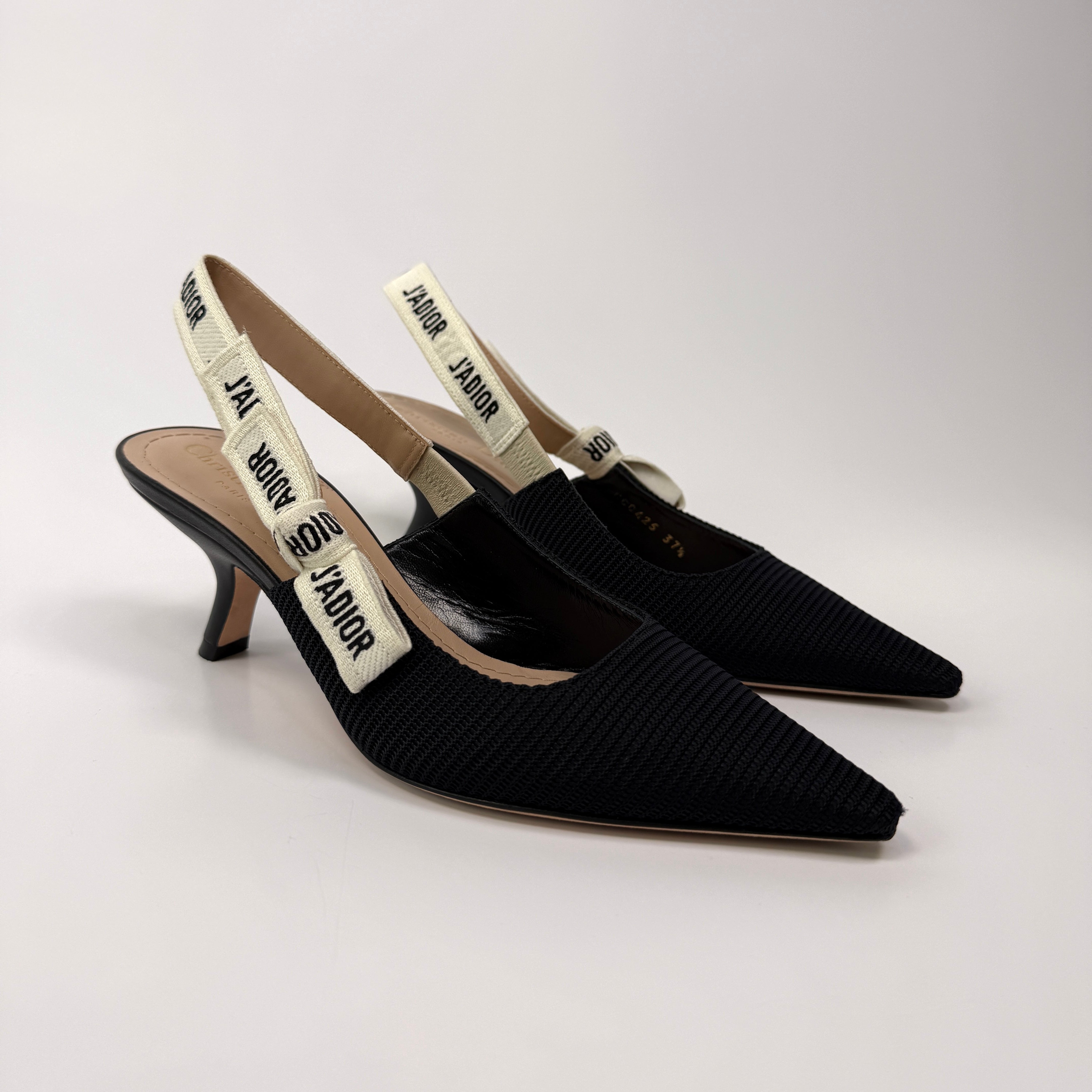 Christian Dior J'Adior Slingback Pumps (Size 37.5/UK4.5)