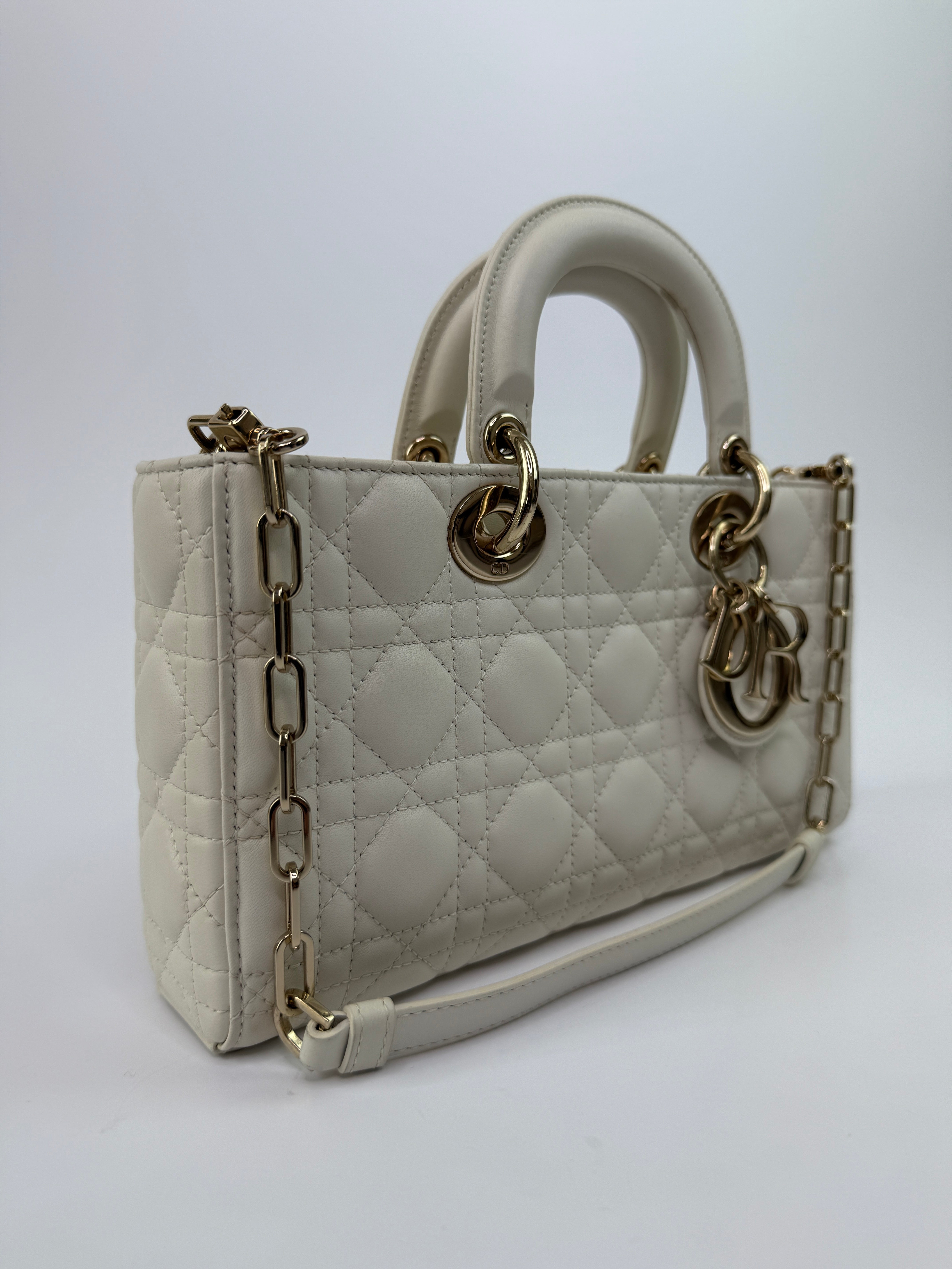 Authentic pre-loved Christian Dior Medium D-Joy Bag