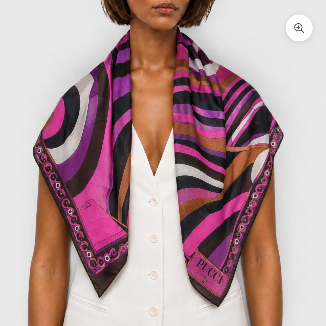 Emilio Pucci Vintage Silk scarf